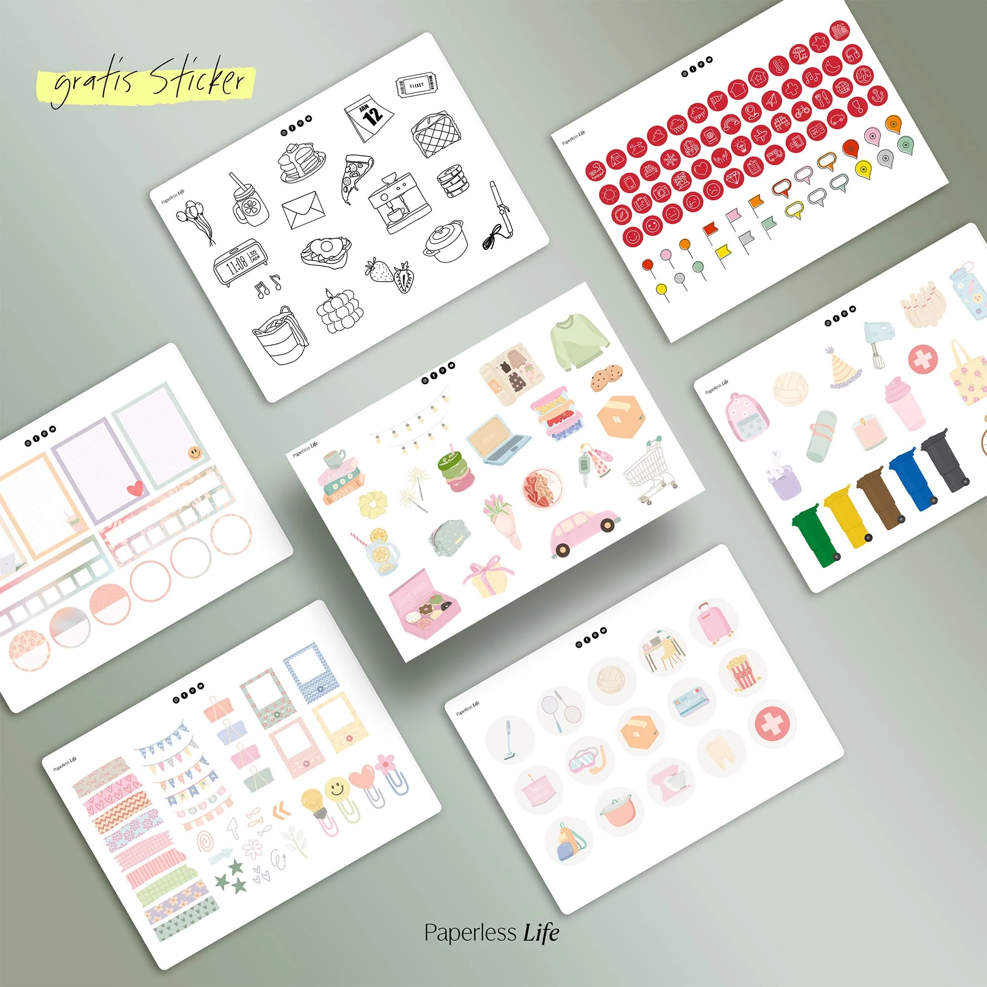 Digitaler Tagesplaner 2026 | Paperless Basics - Image 48