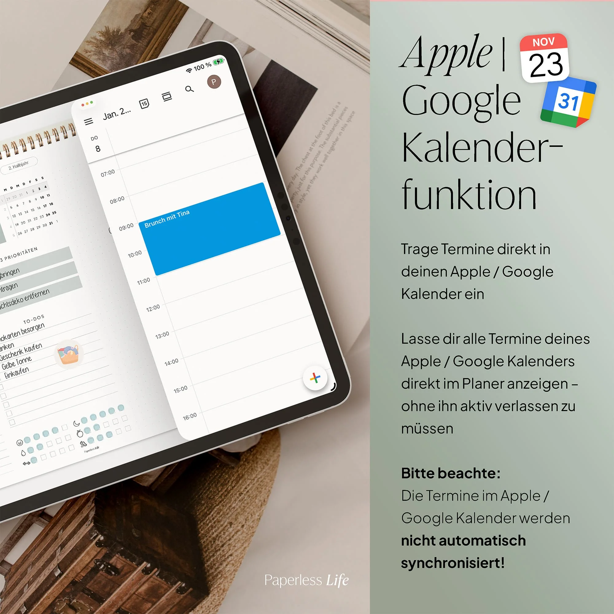 Digitaler Tagesplaner 2026 | Paperless Basics - Image 50