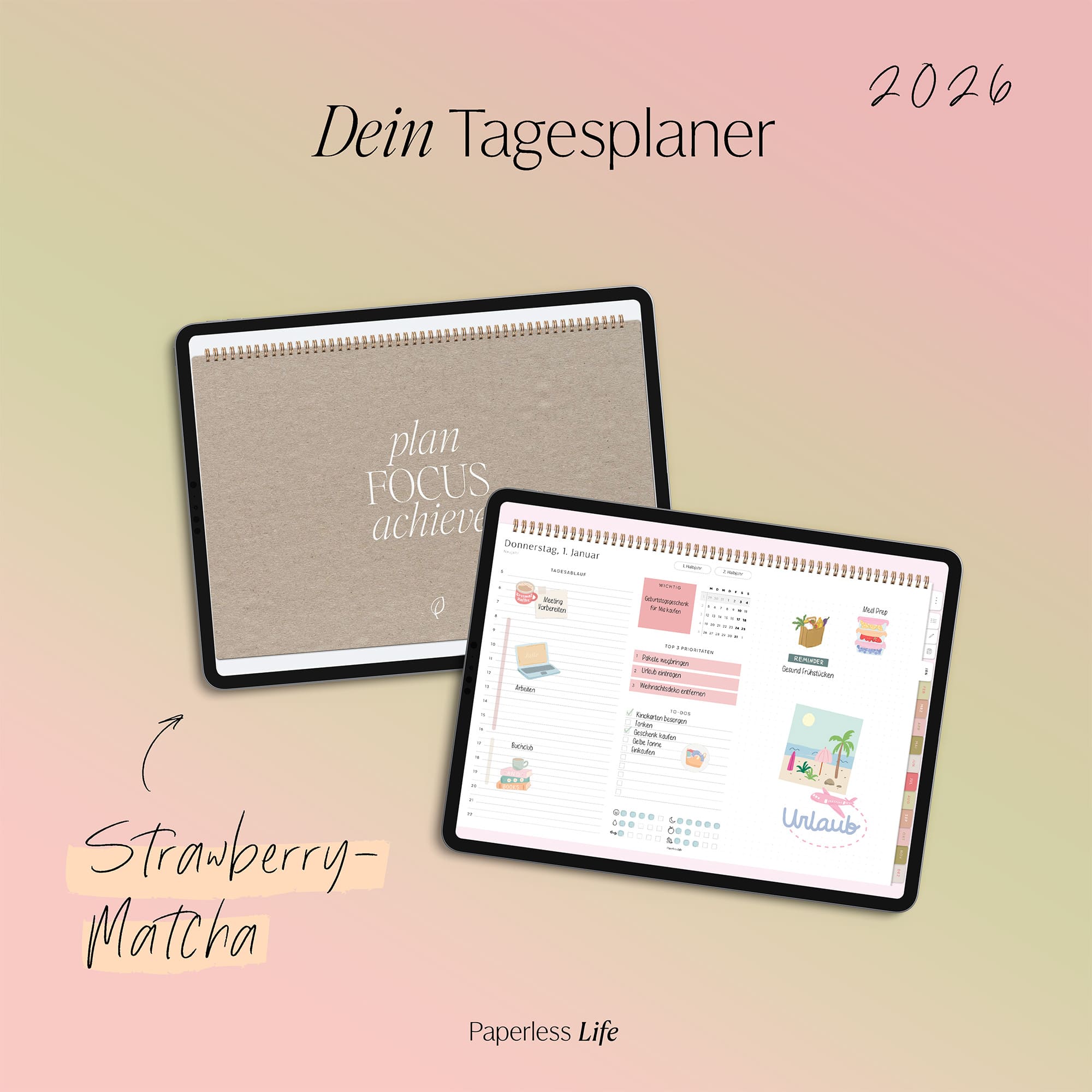 Digitaler Tagesplaner 2026 | Paperless Basics - Image 7
