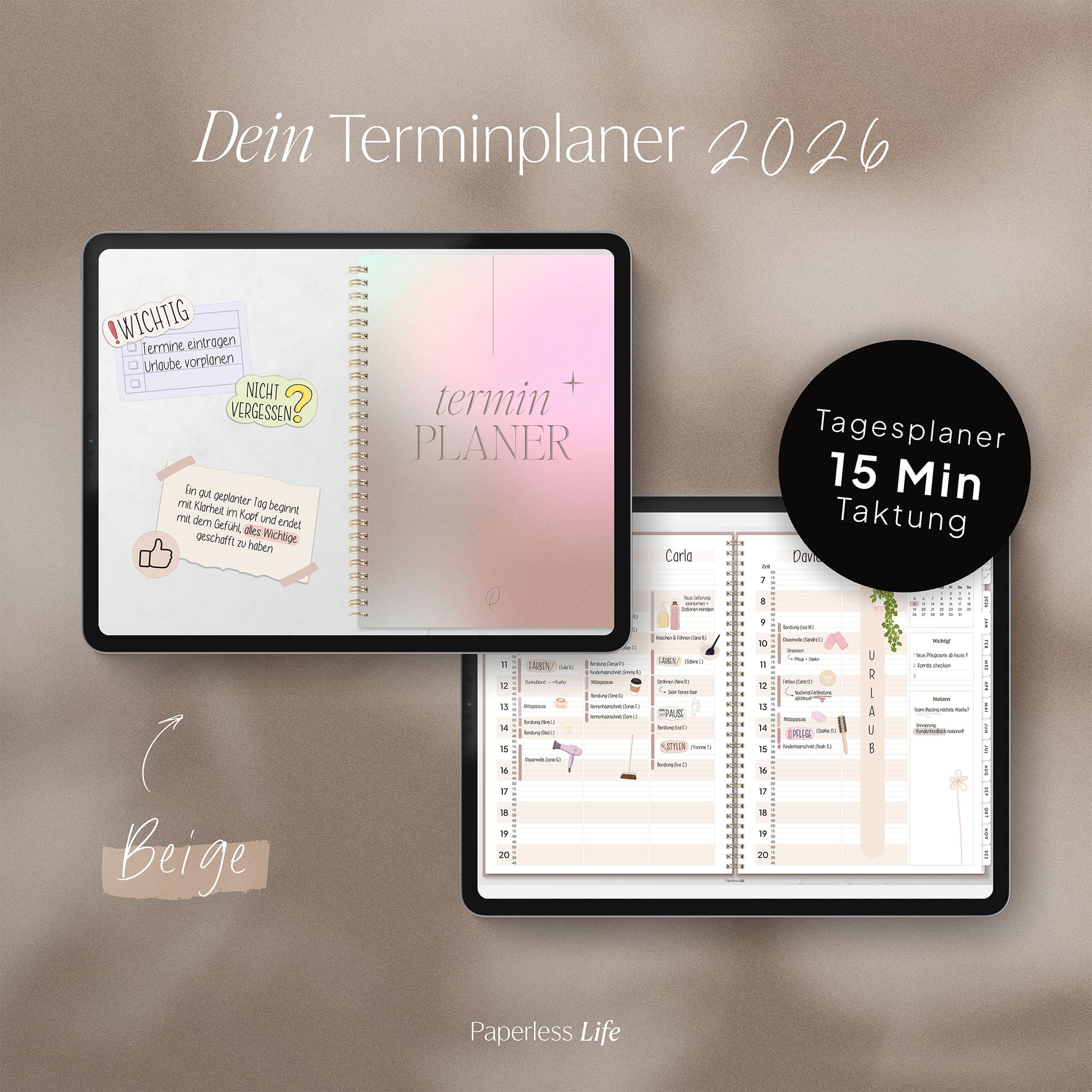 Digitaler Terminplaner 2026 | Für Solo-Selbstständige und kleine Teams - Image 10