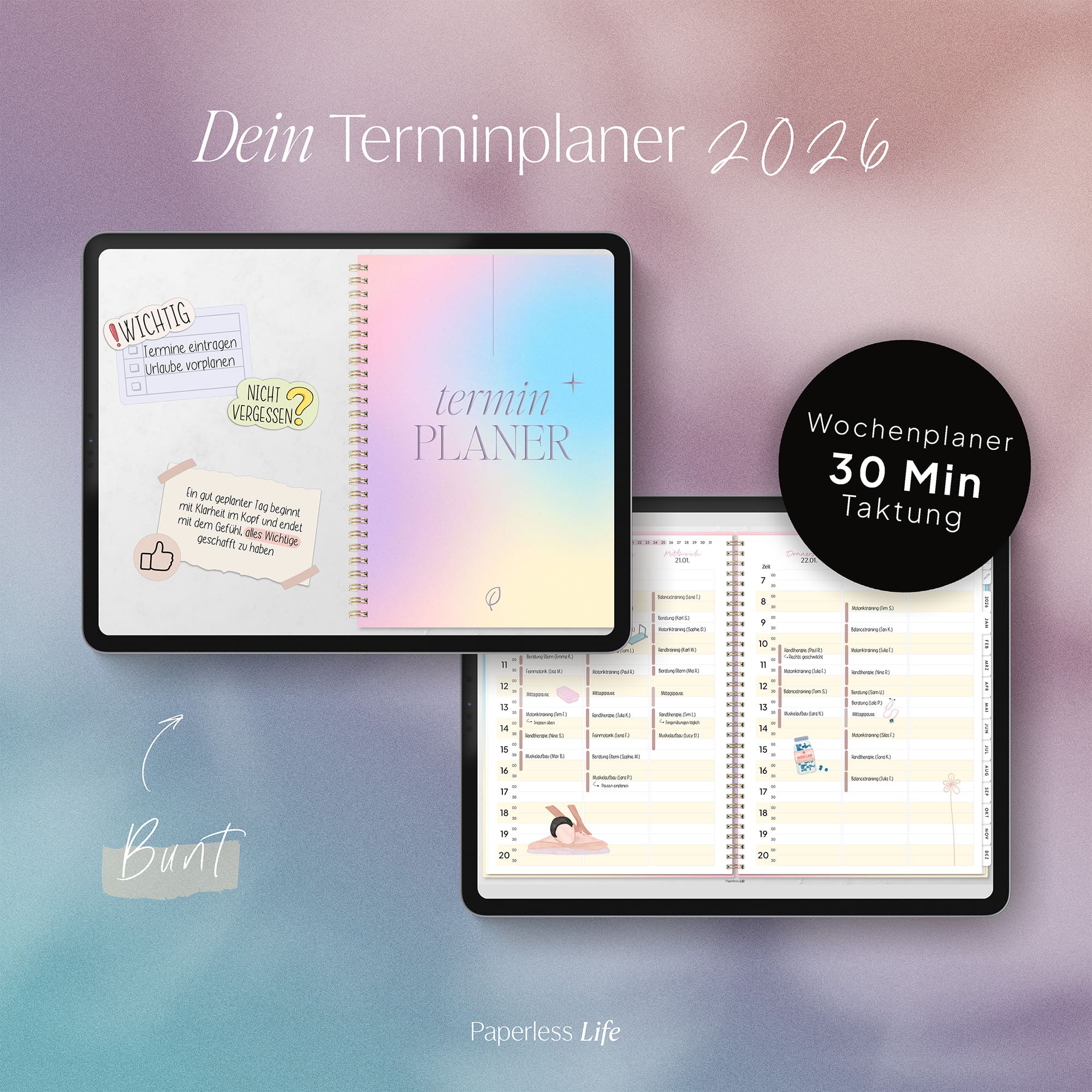 Digitaler Terminplaner 2026 | Für Solo-Selbstständige und kleine Teams - Image 102