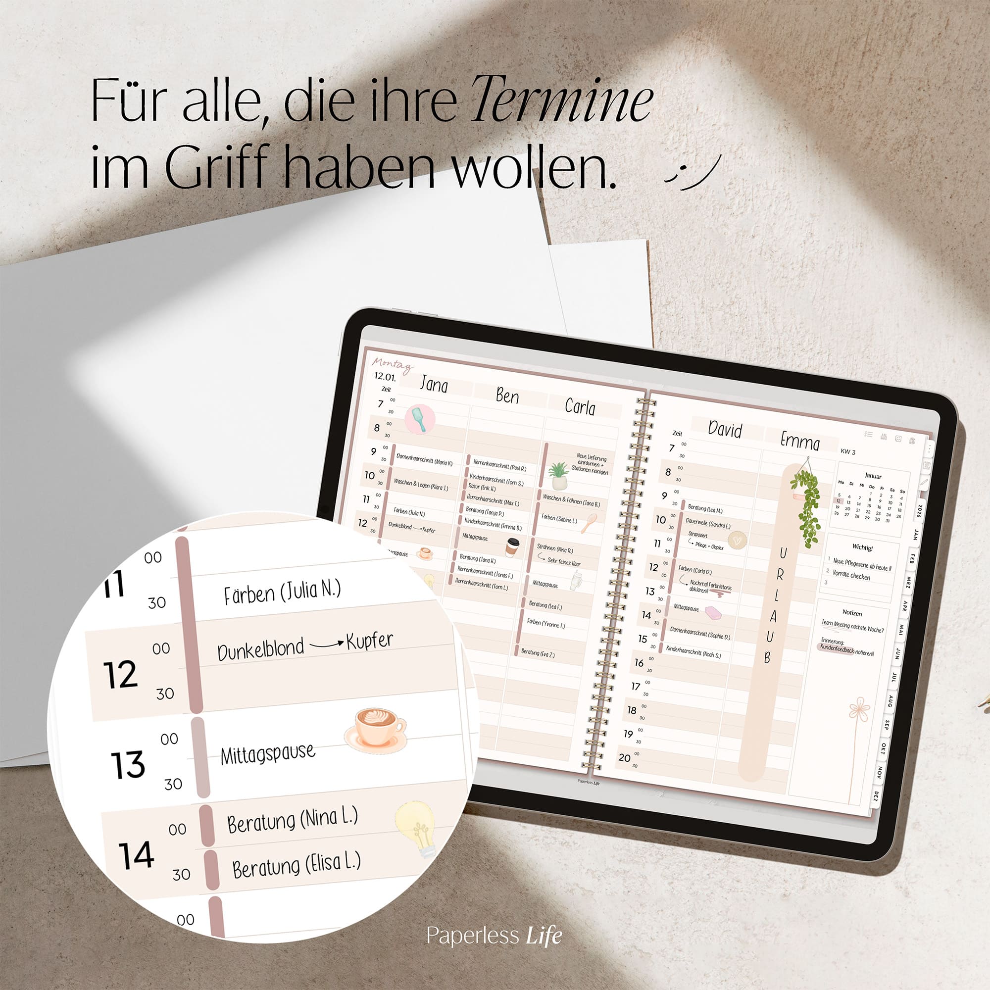 Digitaler Terminplaner 2026 | Für Solo-Selbstständige und kleine Teams - Image 15