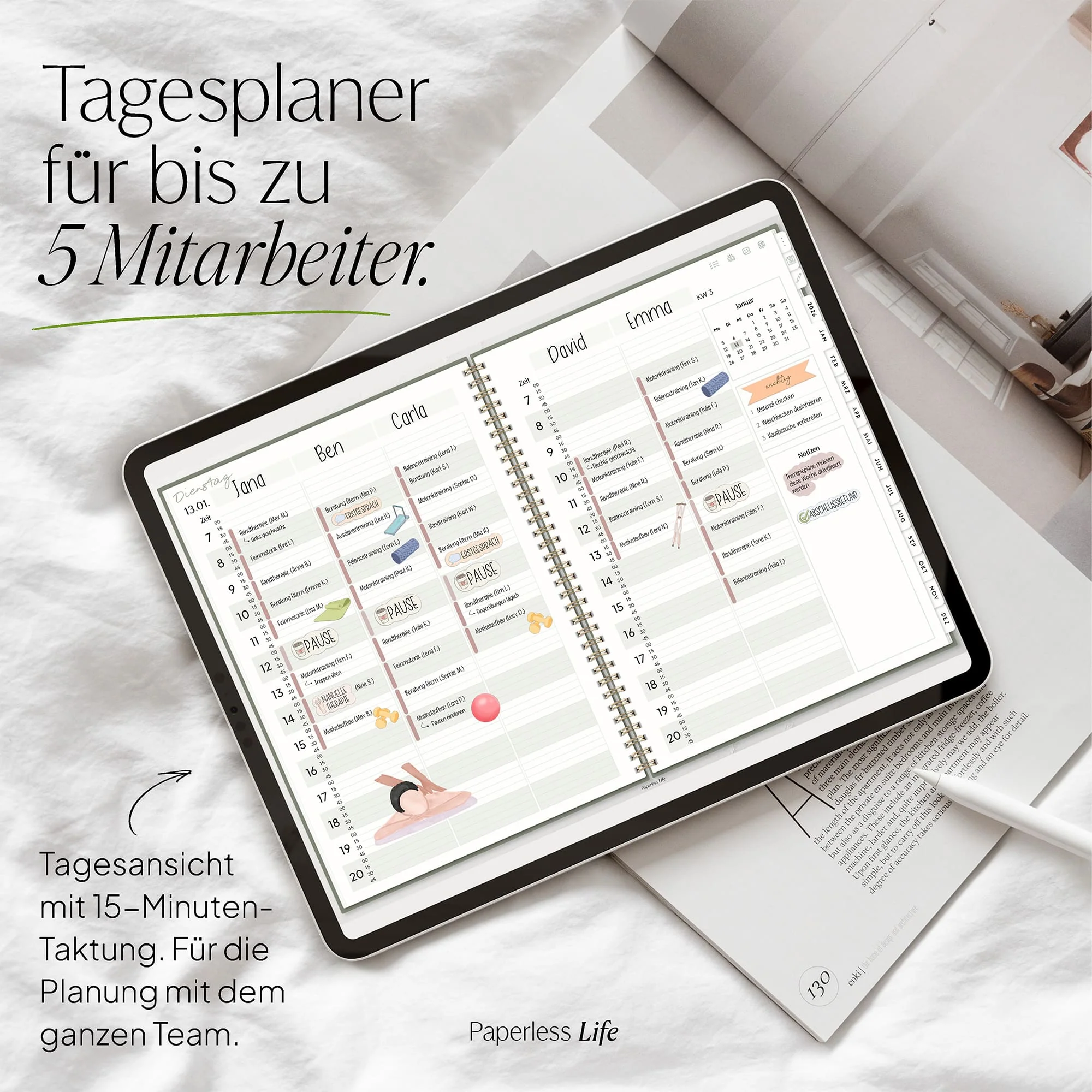 Digitaler Terminplaner 2026 | Für Solo-Selbstständige und kleine Teams - Image 25