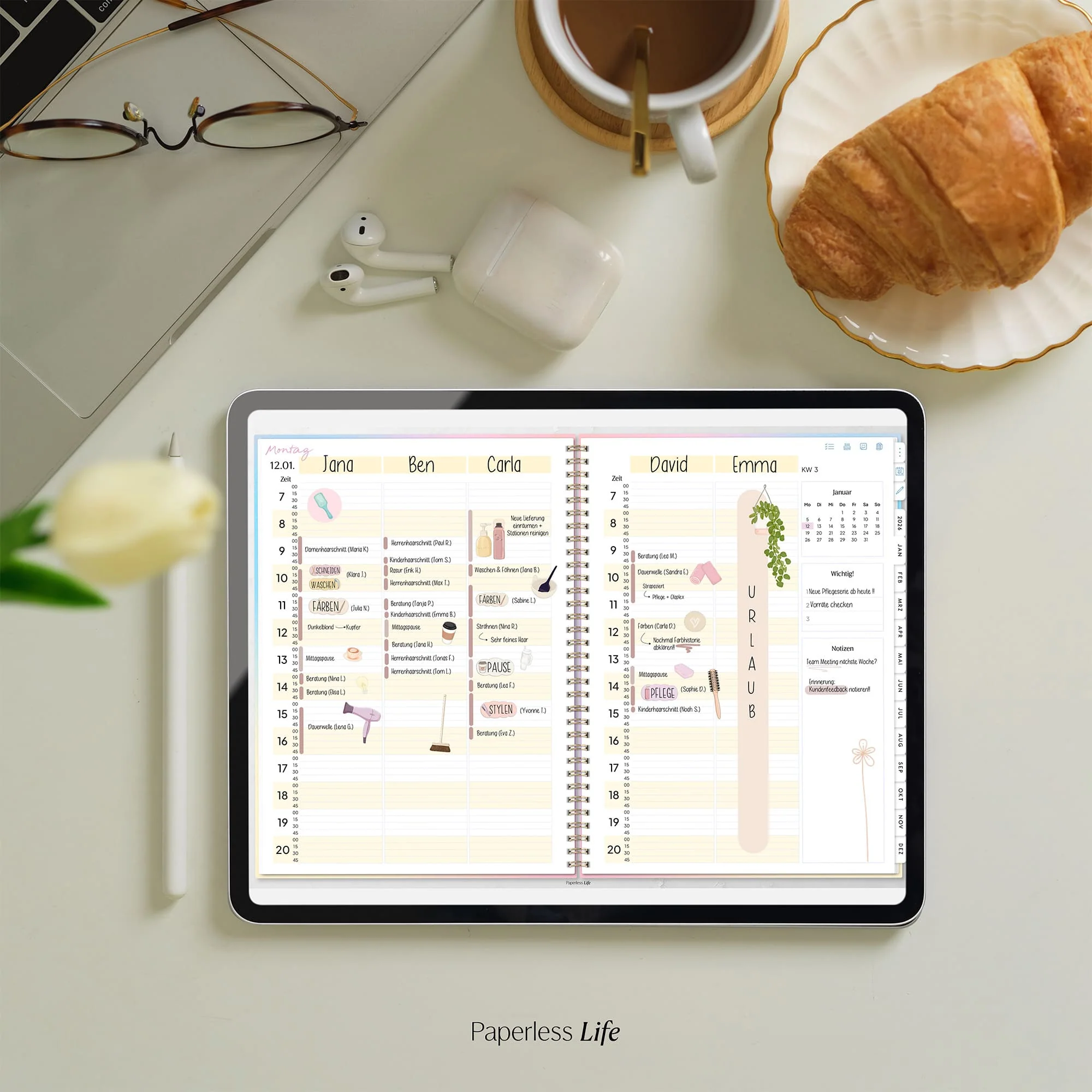Digitaler Terminplaner 2026 | Für Solo-Selbstständige und kleine Teams - Image 30