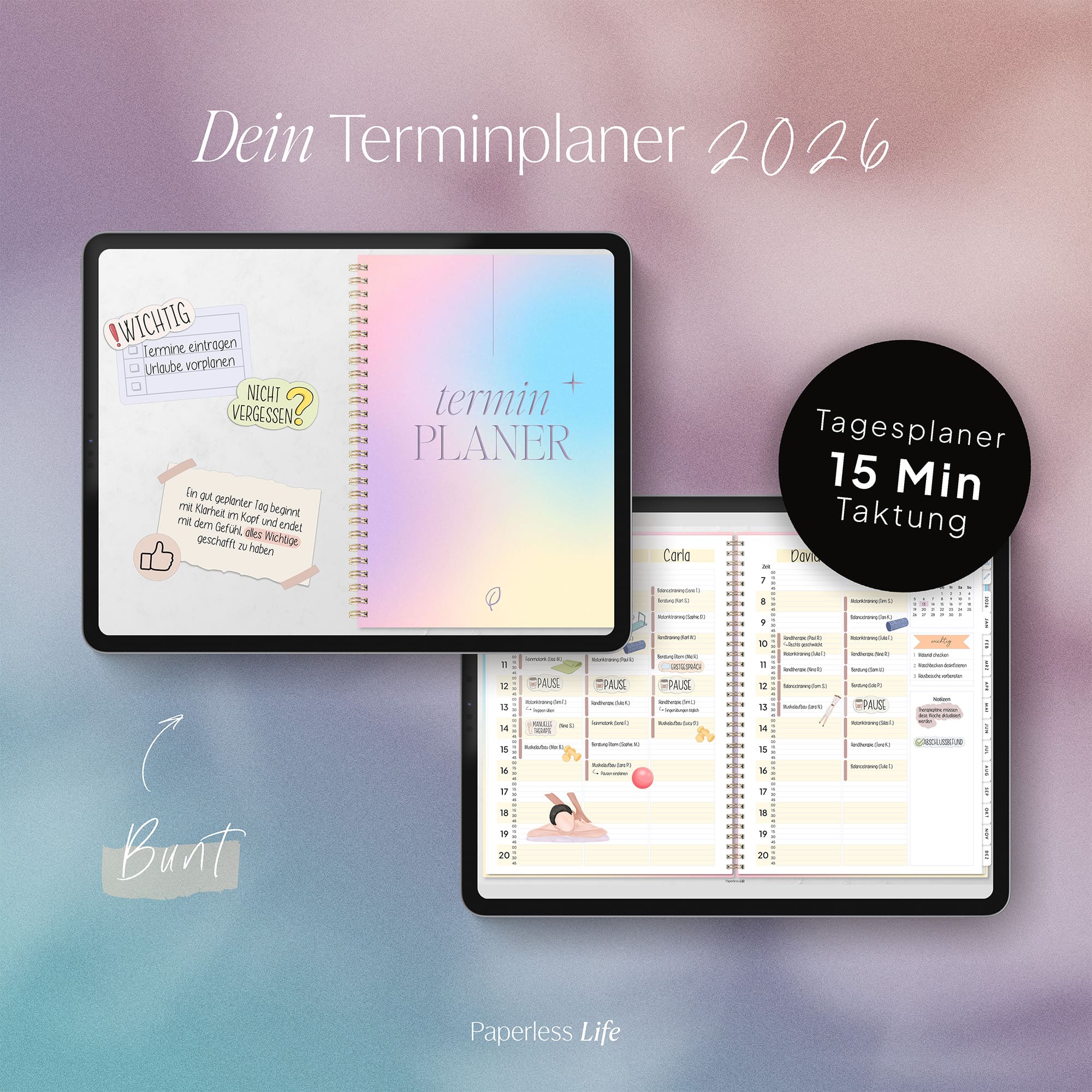 Digitaler Terminplaner 2026 | Für Solo-Selbstständige und kleine Teams - Image 33