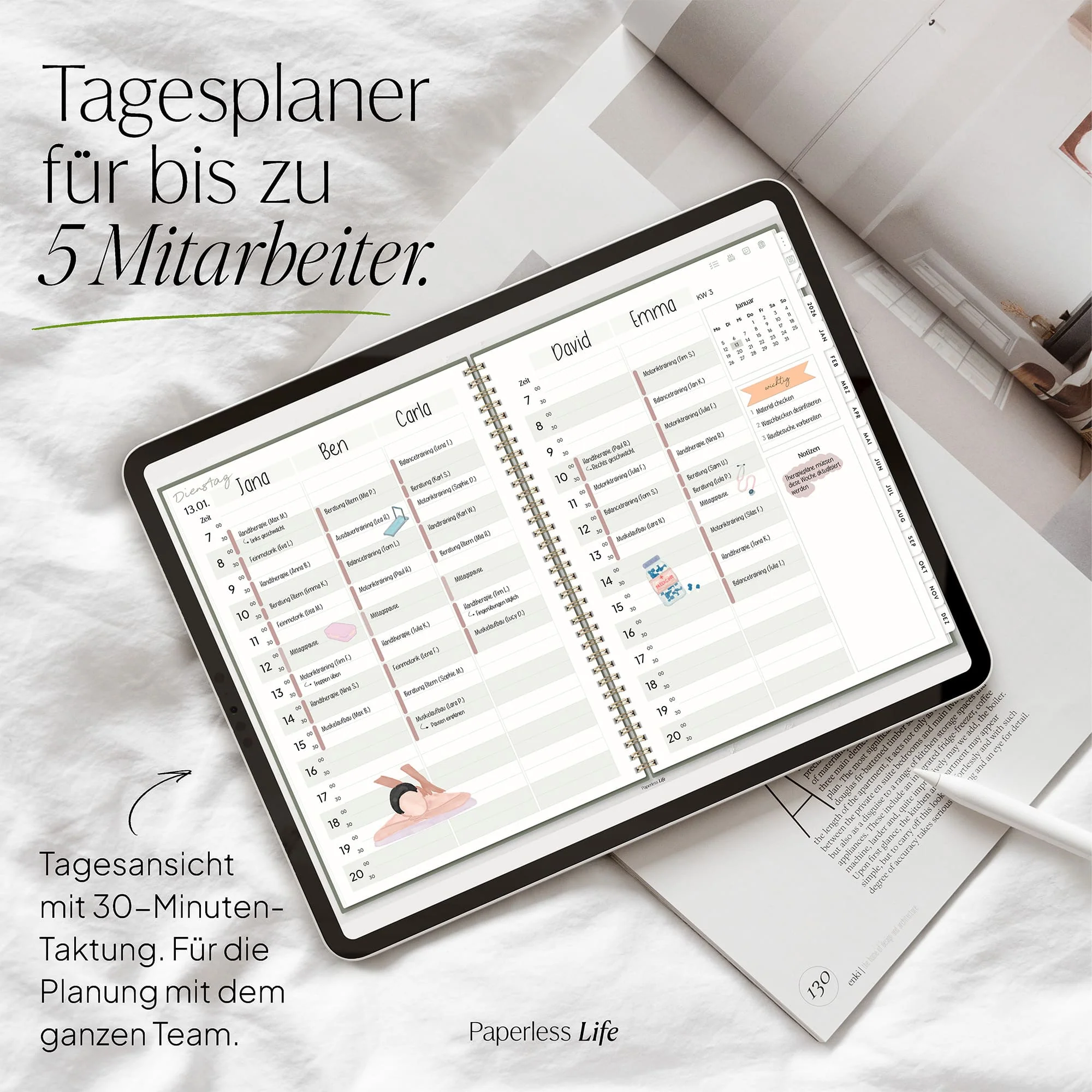 Digitaler Terminplaner 2026 | Für Solo-Selbstständige und kleine Teams - Image 40