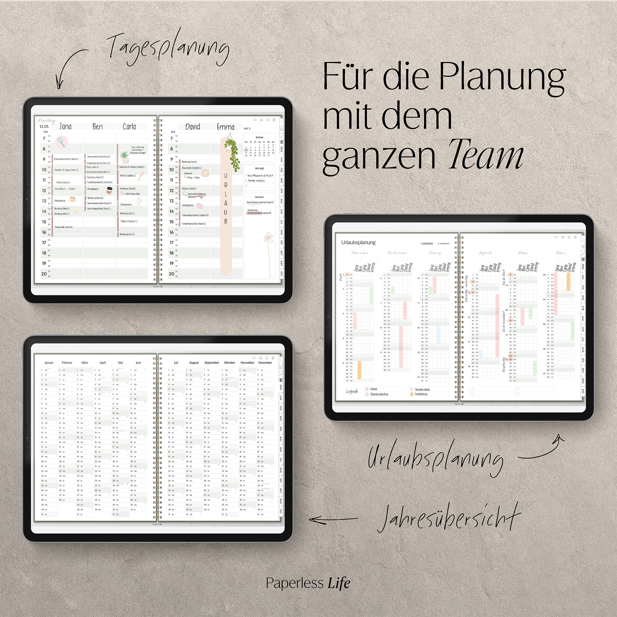 Digitaler Terminplaner 2026 | Für Solo-Selbstständige und kleine Teams - Image 44