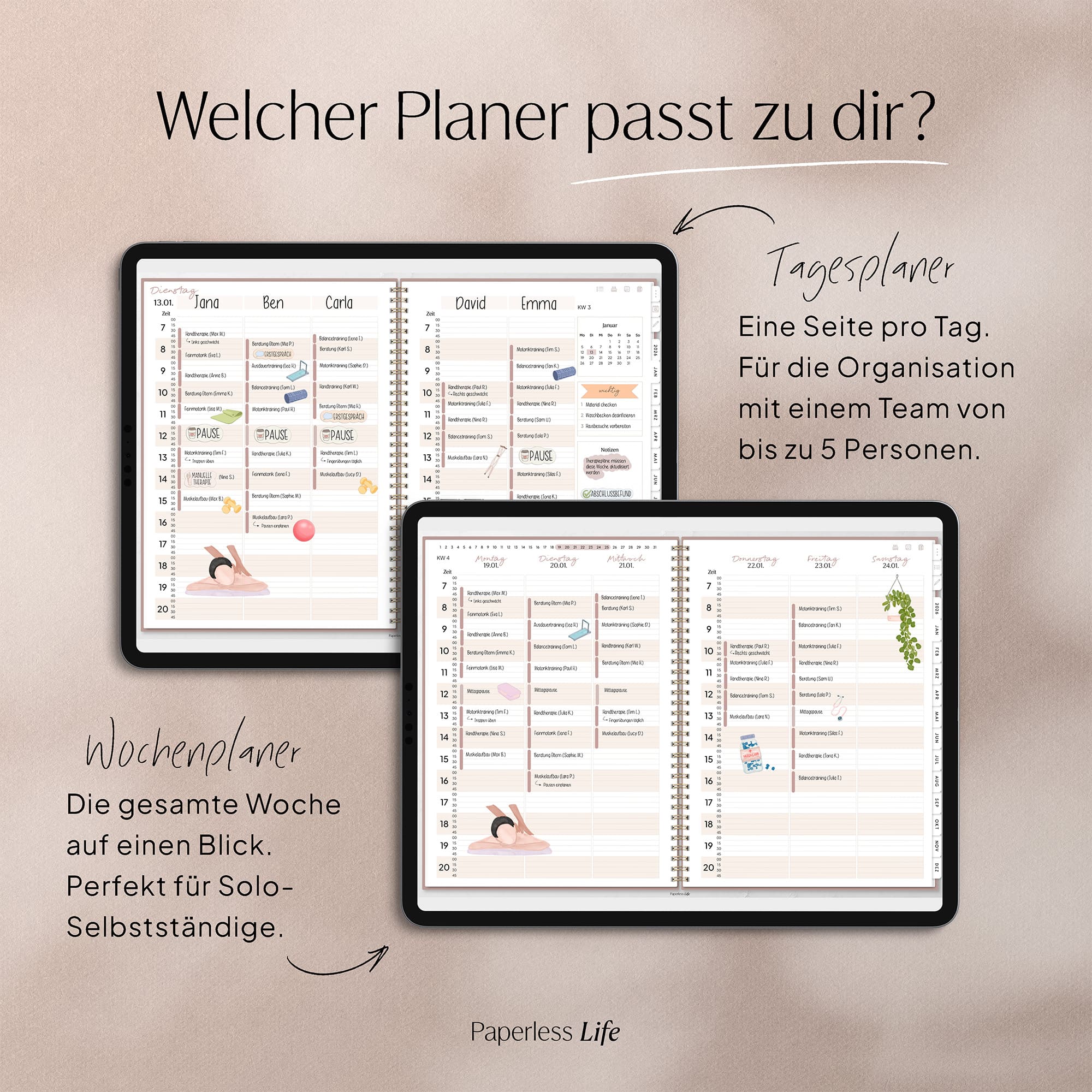 Digitaler Terminplaner 2026 | Für Solo-Selbstständige und kleine Teams - Image 5