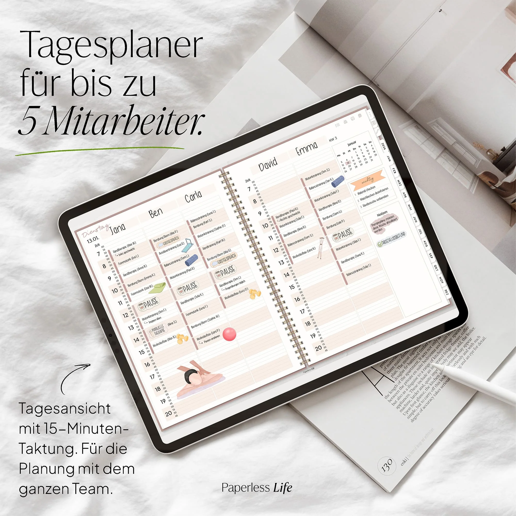 Digitaler Terminplaner 2026 | Für Solo-Selbstständige und kleine Teams - Image 6