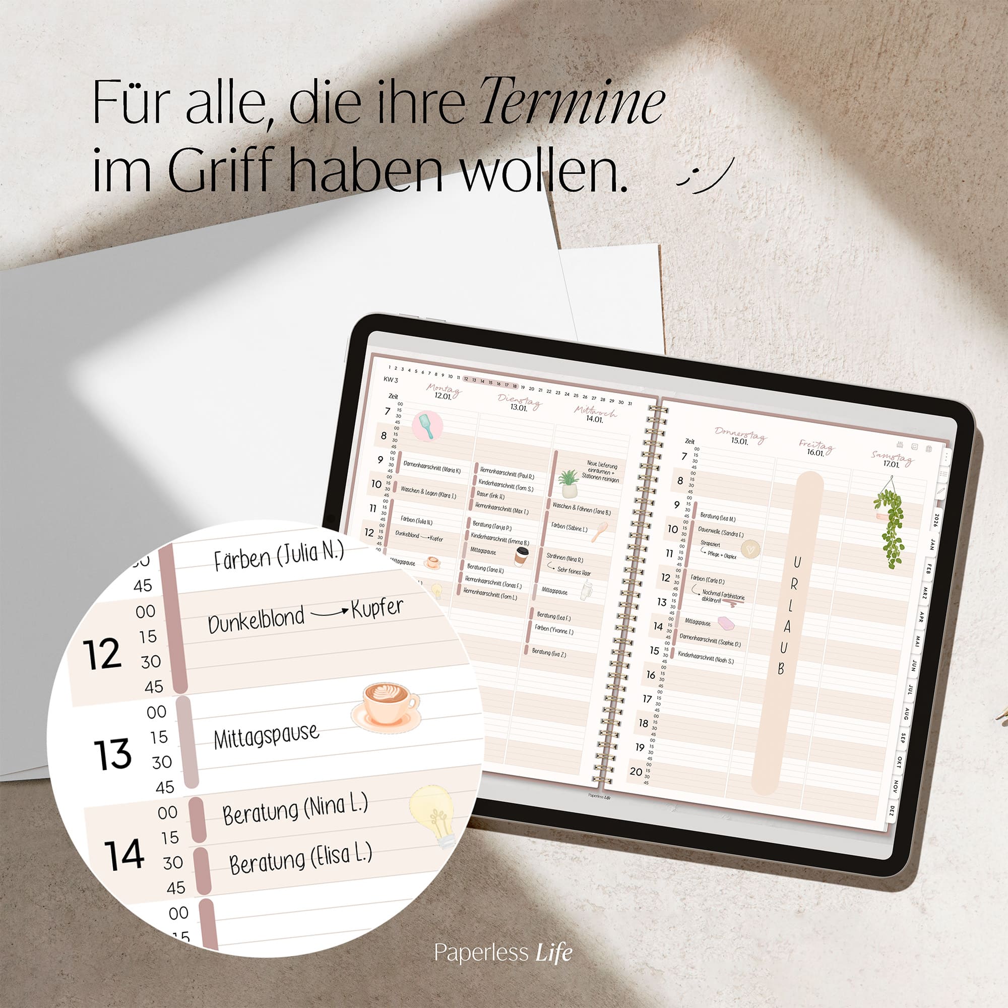 Digitaler Terminplaner 2026 | Für Solo-Selbstständige und kleine Teams - Image 61