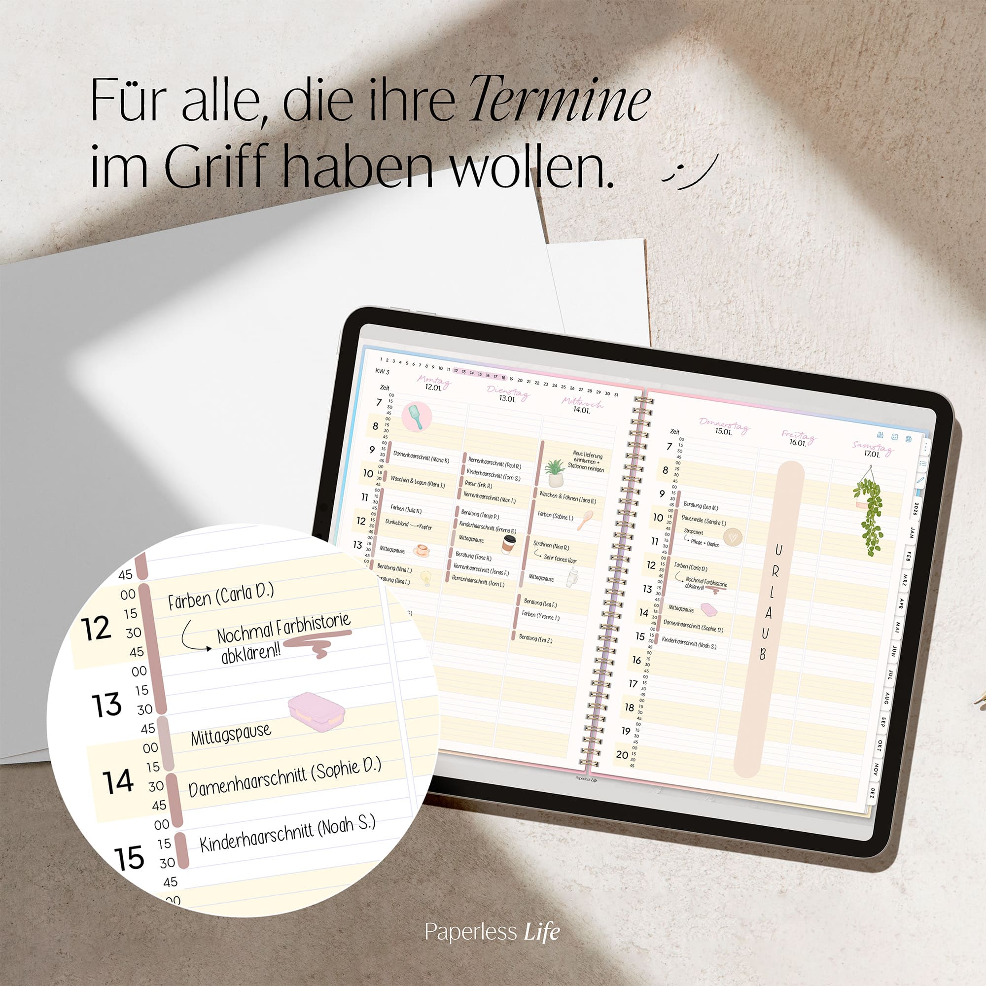 Digitaler Terminplaner 2026 | Für Solo-Selbstständige und kleine Teams - Image 76