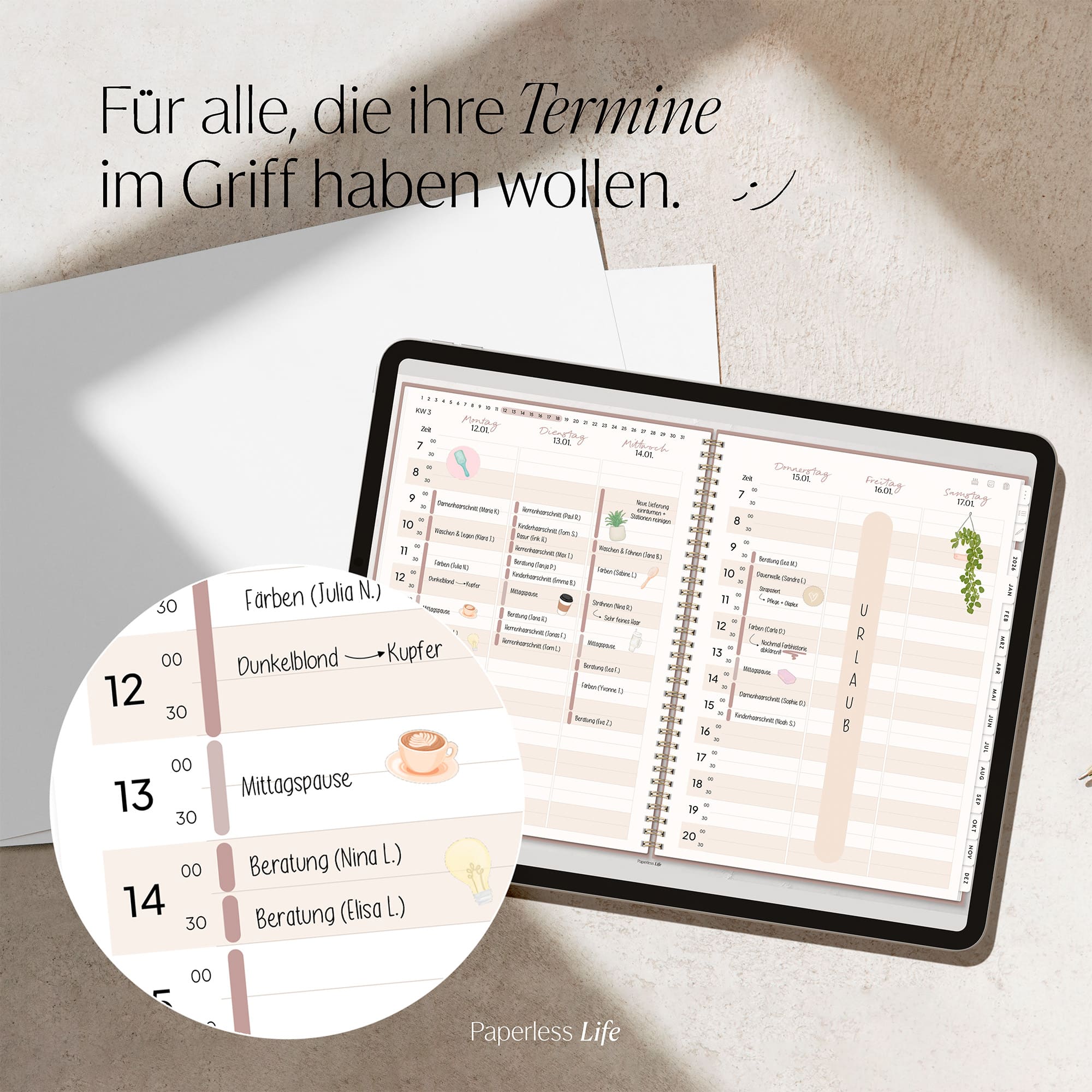 Digitaler Terminplaner 2026 | Für Solo-Selbstständige und kleine Teams - Image 85
