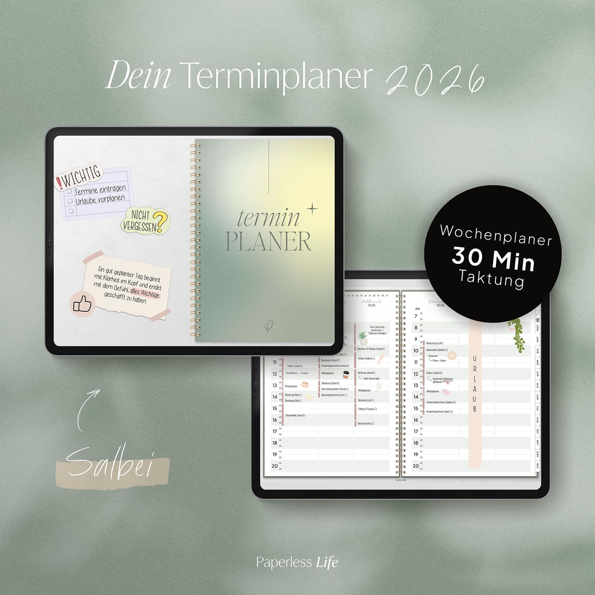 Digitaler Terminplaner 2026 | Für Solo-Selbstständige und kleine Teams - Image 95