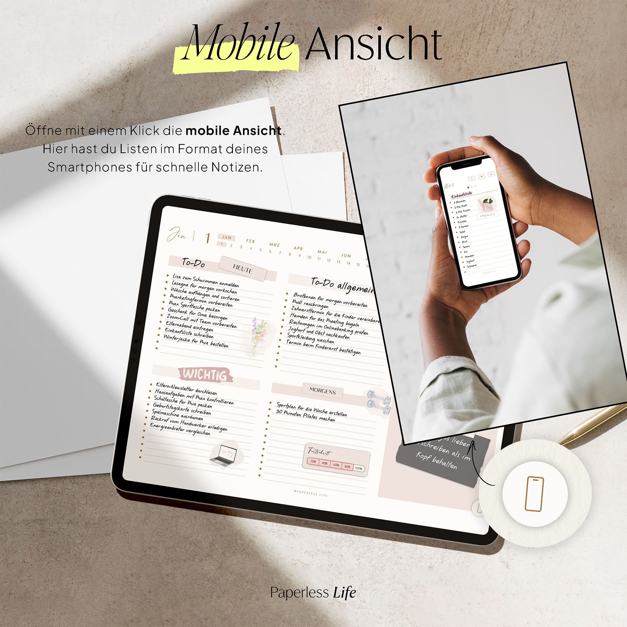 Digitaler To-Do-Planer | Aufgabenplaner - Image 102