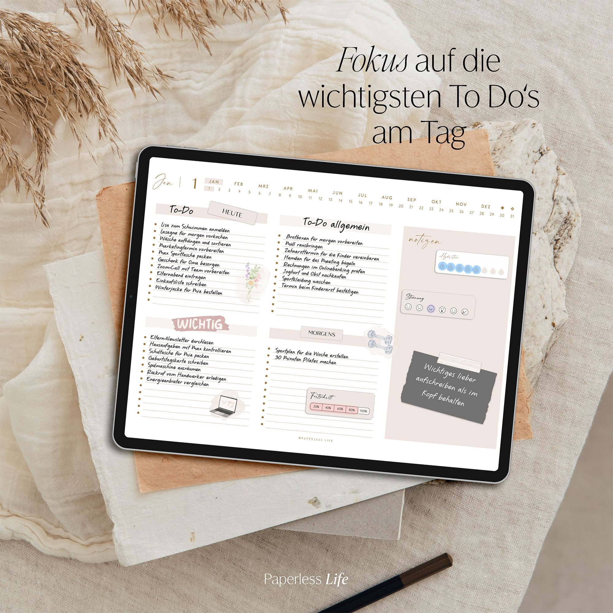 Digitaler To-Do-Planer | Aufgabenplaner - Image 103