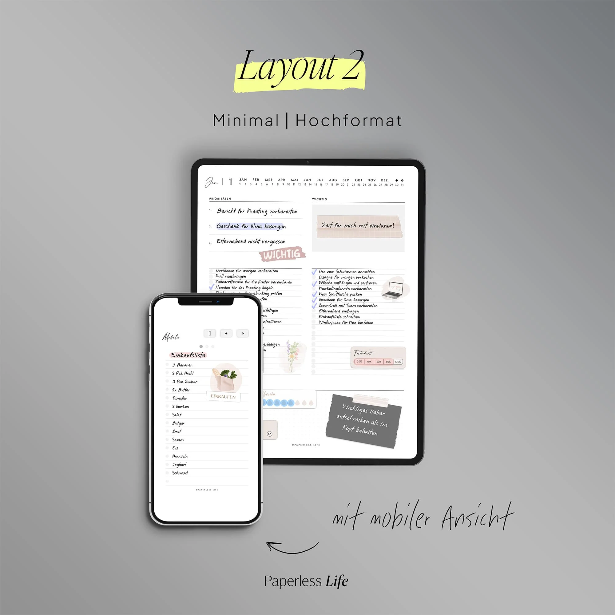 Digitaler To-Do-Planer | Aufgabenplaner - Image 126