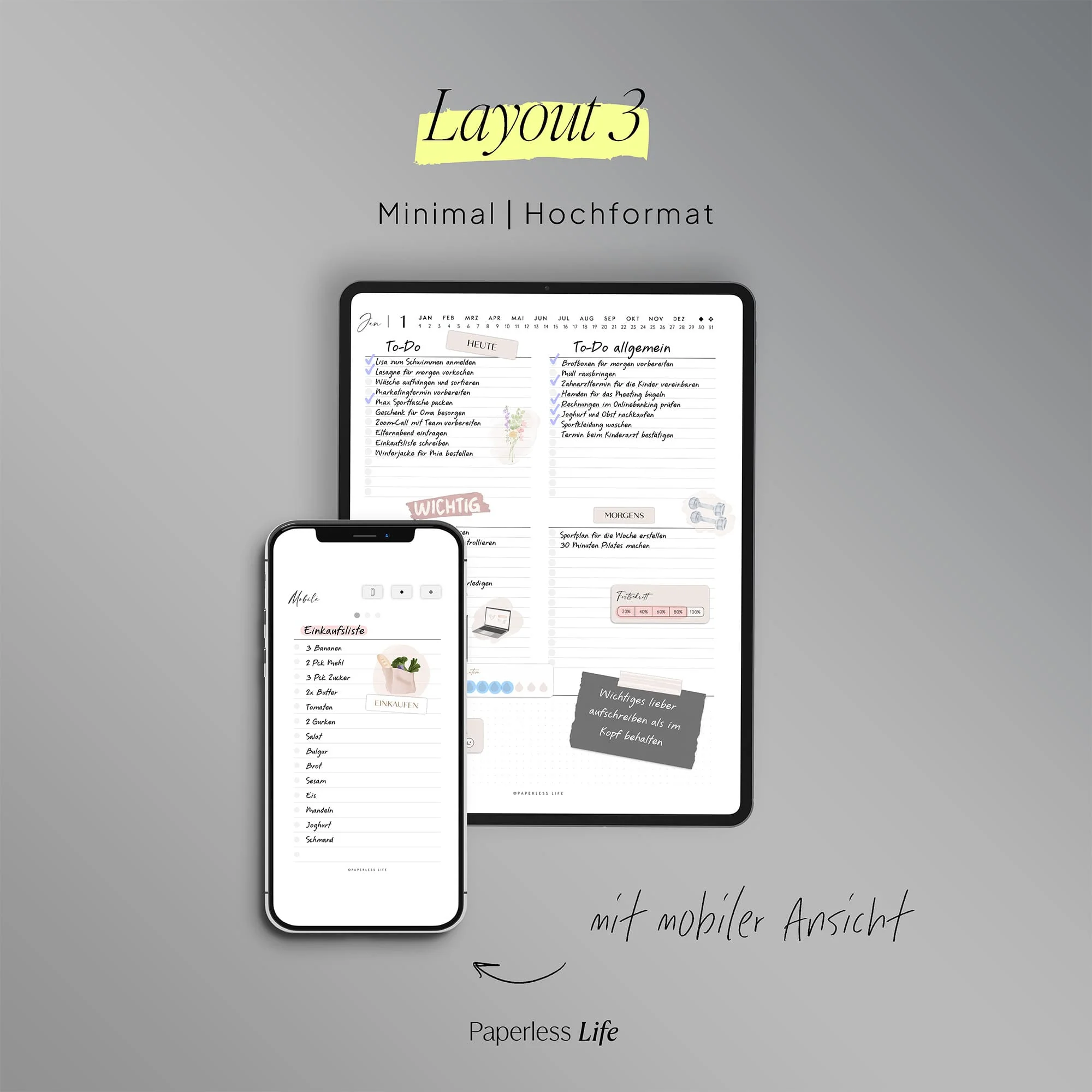 Digitaler To-Do-Planer | Aufgabenplaner - Image 128