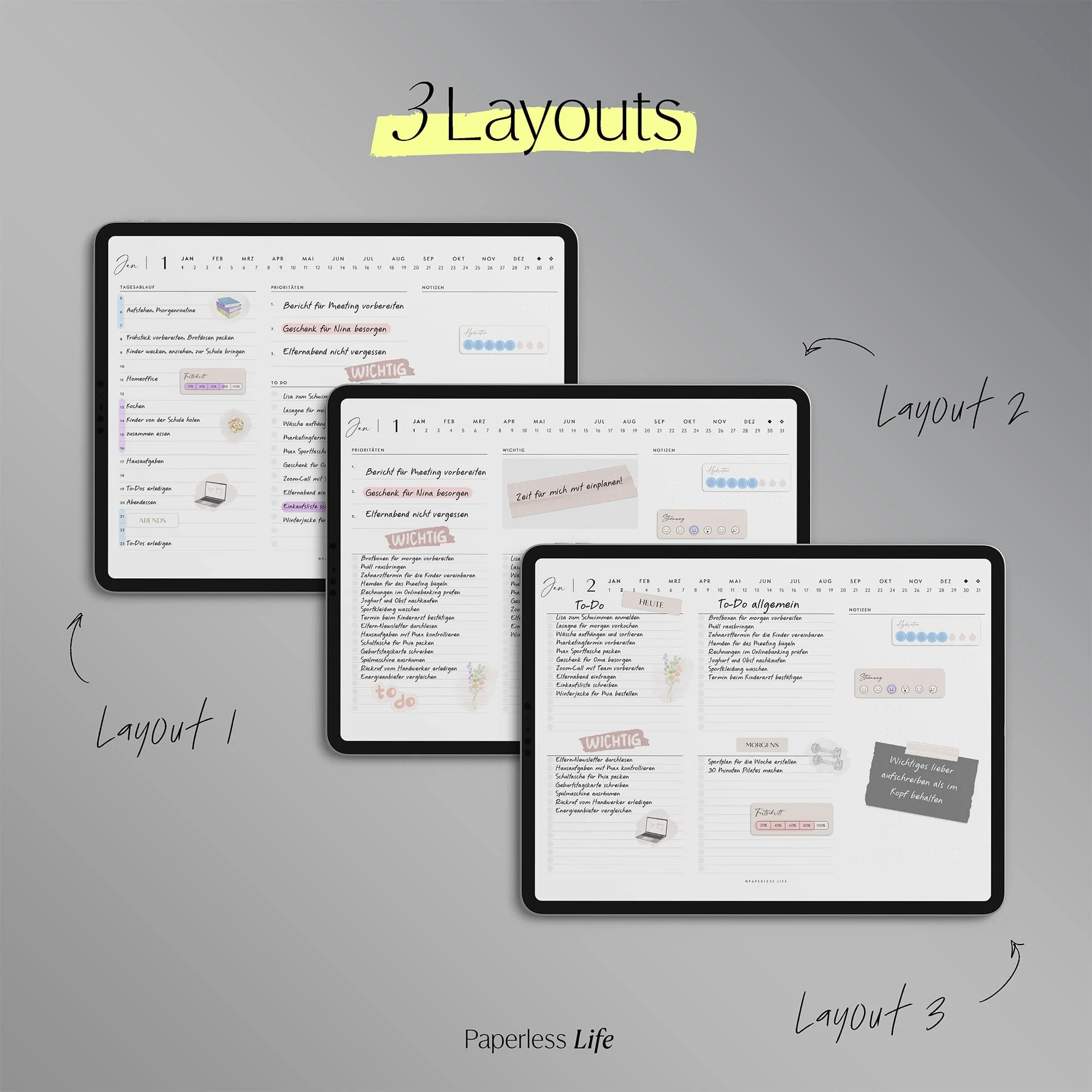 Digitaler To-Do-Planer | Aufgabenplaner - Image 133