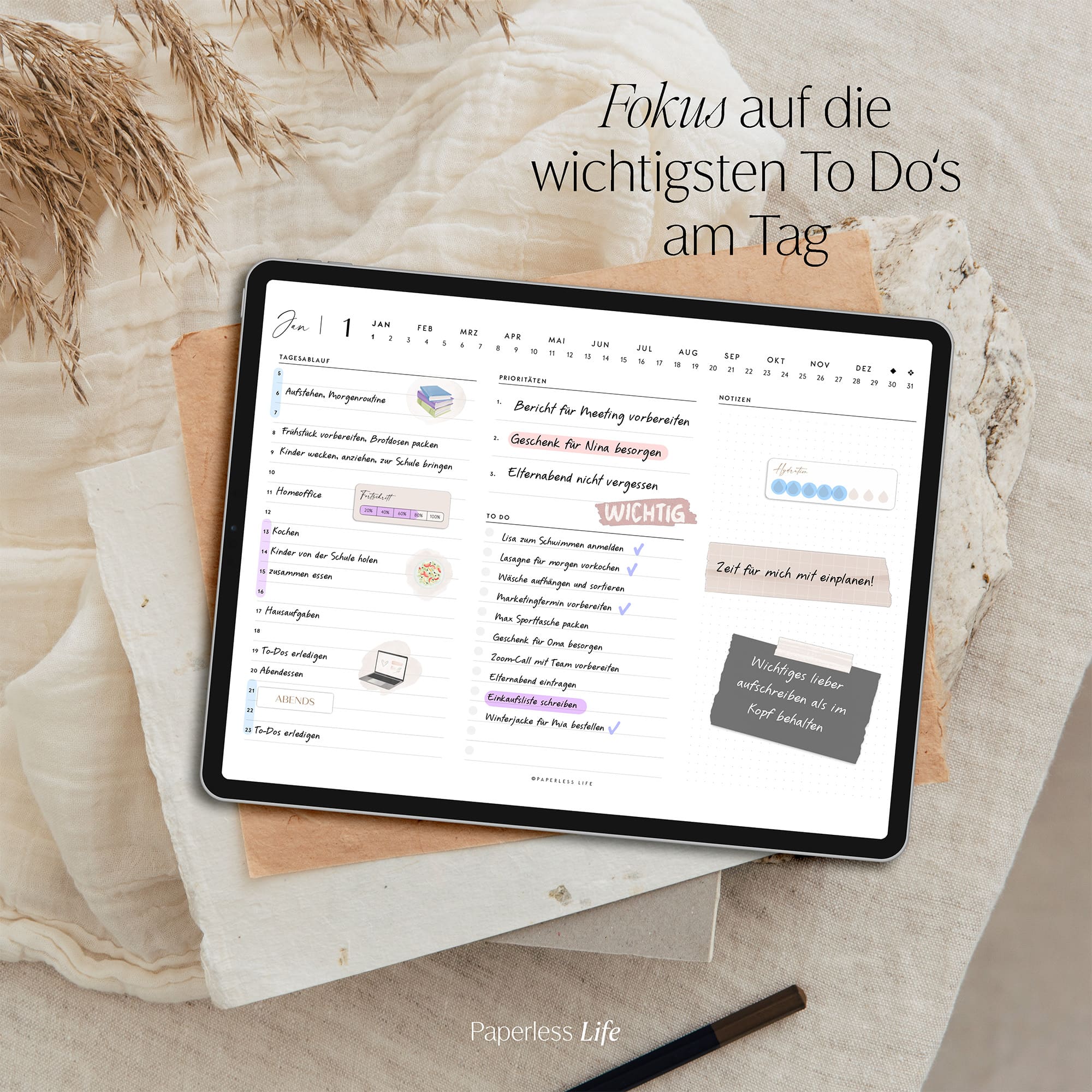 Digitaler To-Do-Planer | Aufgabenplaner - Image 136