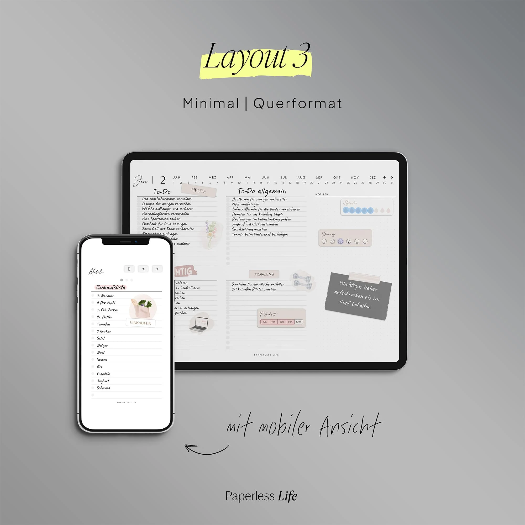 Digitaler To-Do-Planer | Aufgabenplaner - Image 143