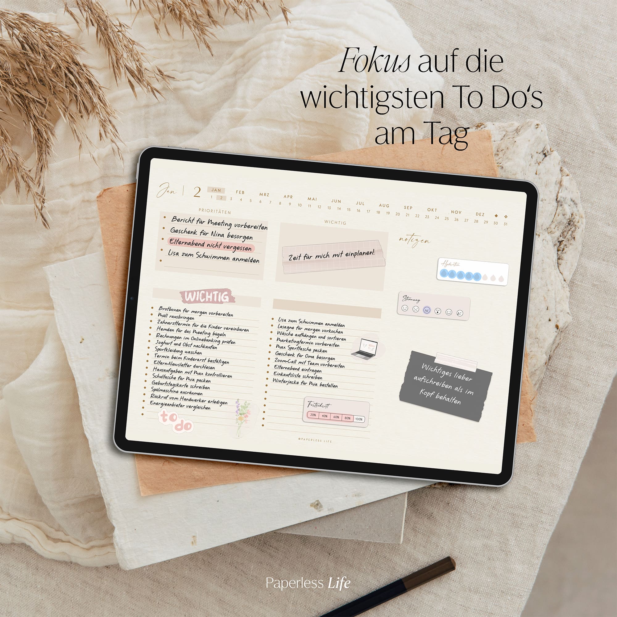 Digitaler To-Do-Planer | Aufgabenplaner - Image 179