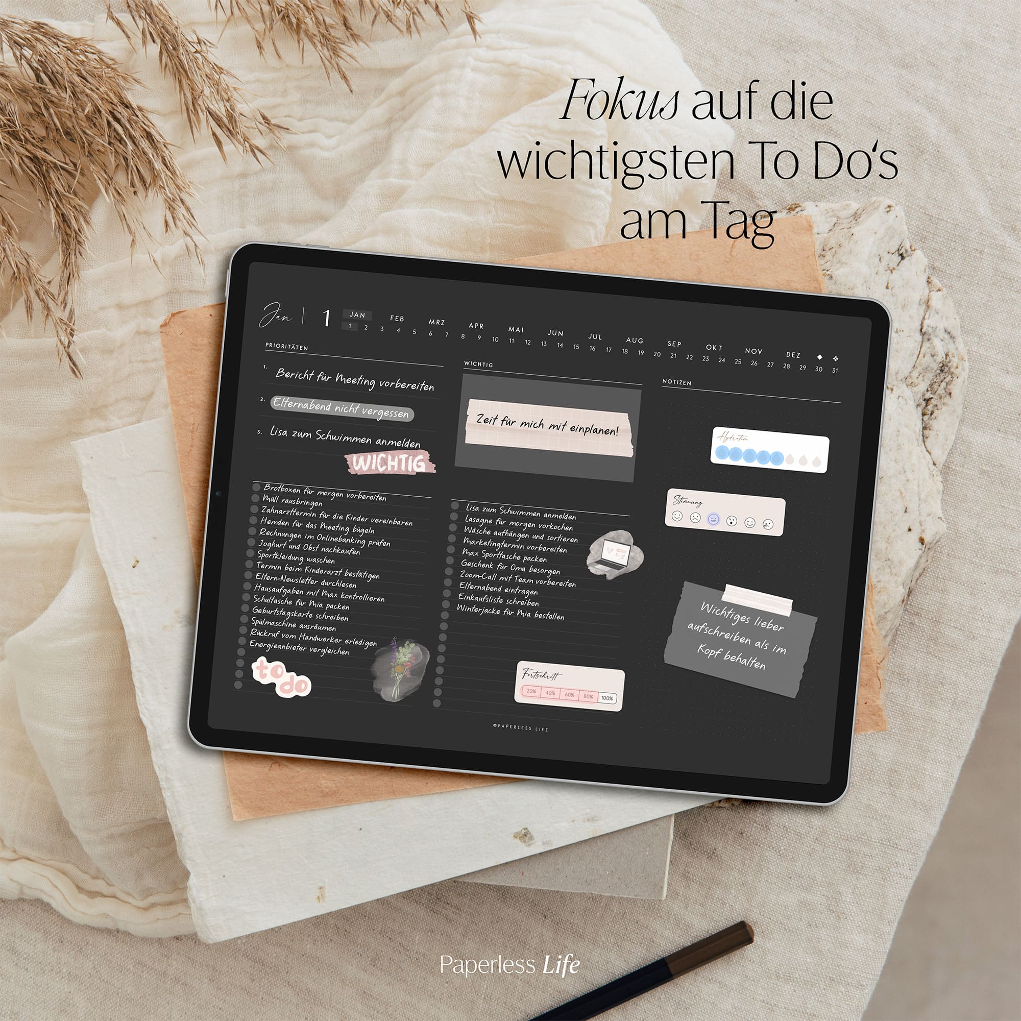 Digitaler To-Do-Planer | Aufgabenplaner - Image 214