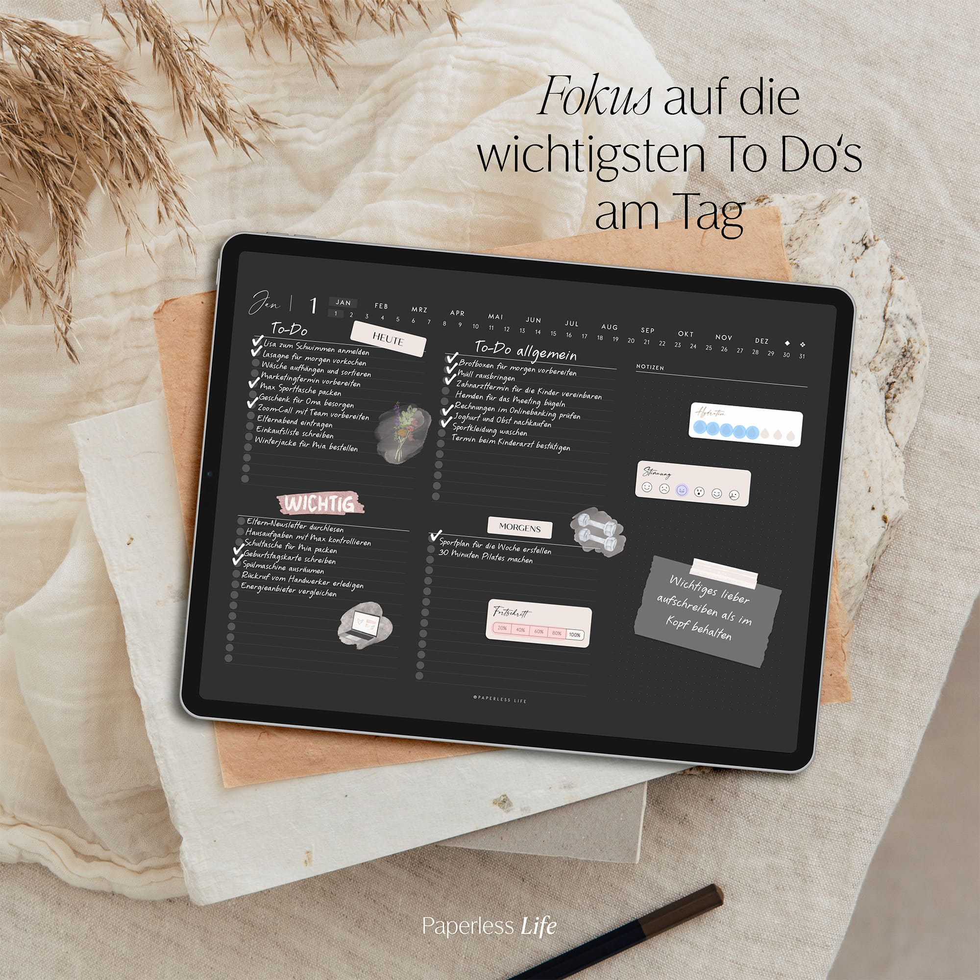Digitaler To-Do-Planer | Aufgabenplaner - Image 218