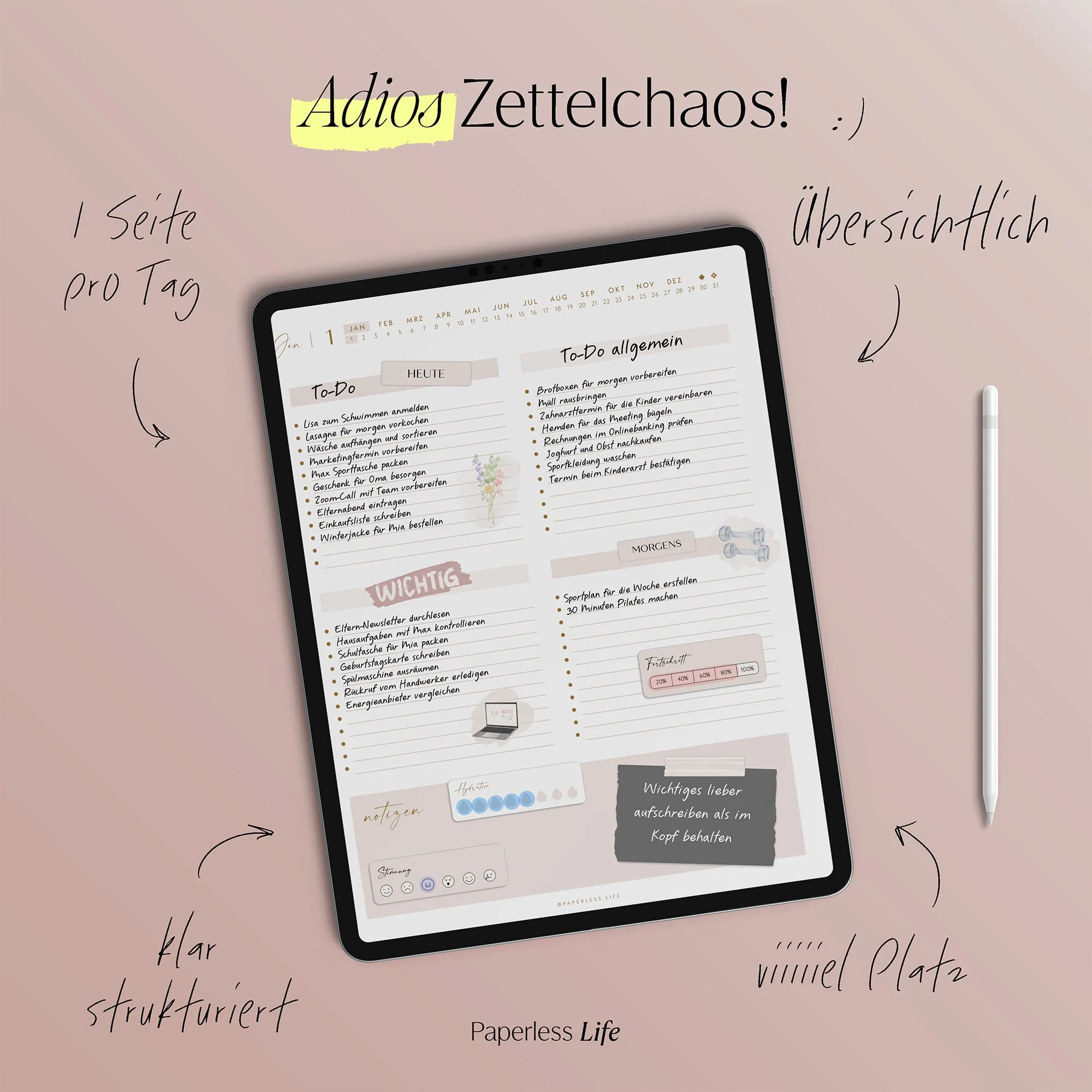 Digitaler To-Do-Planer | Aufgabenplaner - Image 40