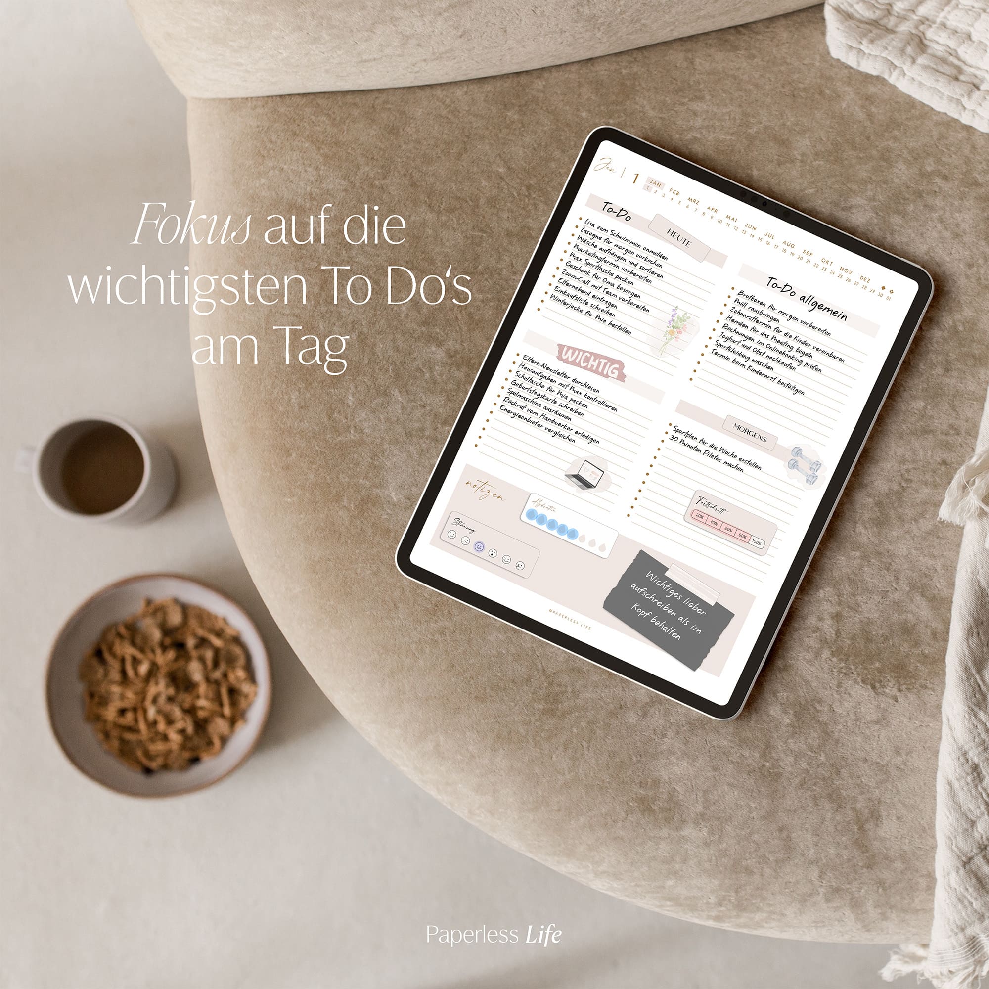 Digitaler To-Do-Planer | Aufgabenplaner - Image 53