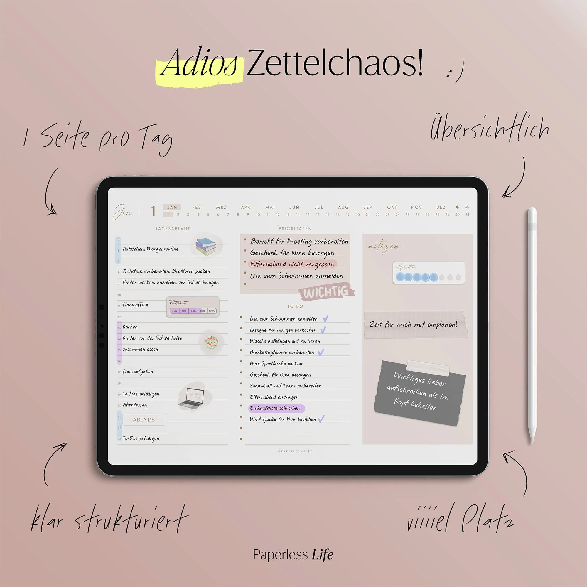 Digitaler To-Do-Planer | Aufgabenplaner - Image 61