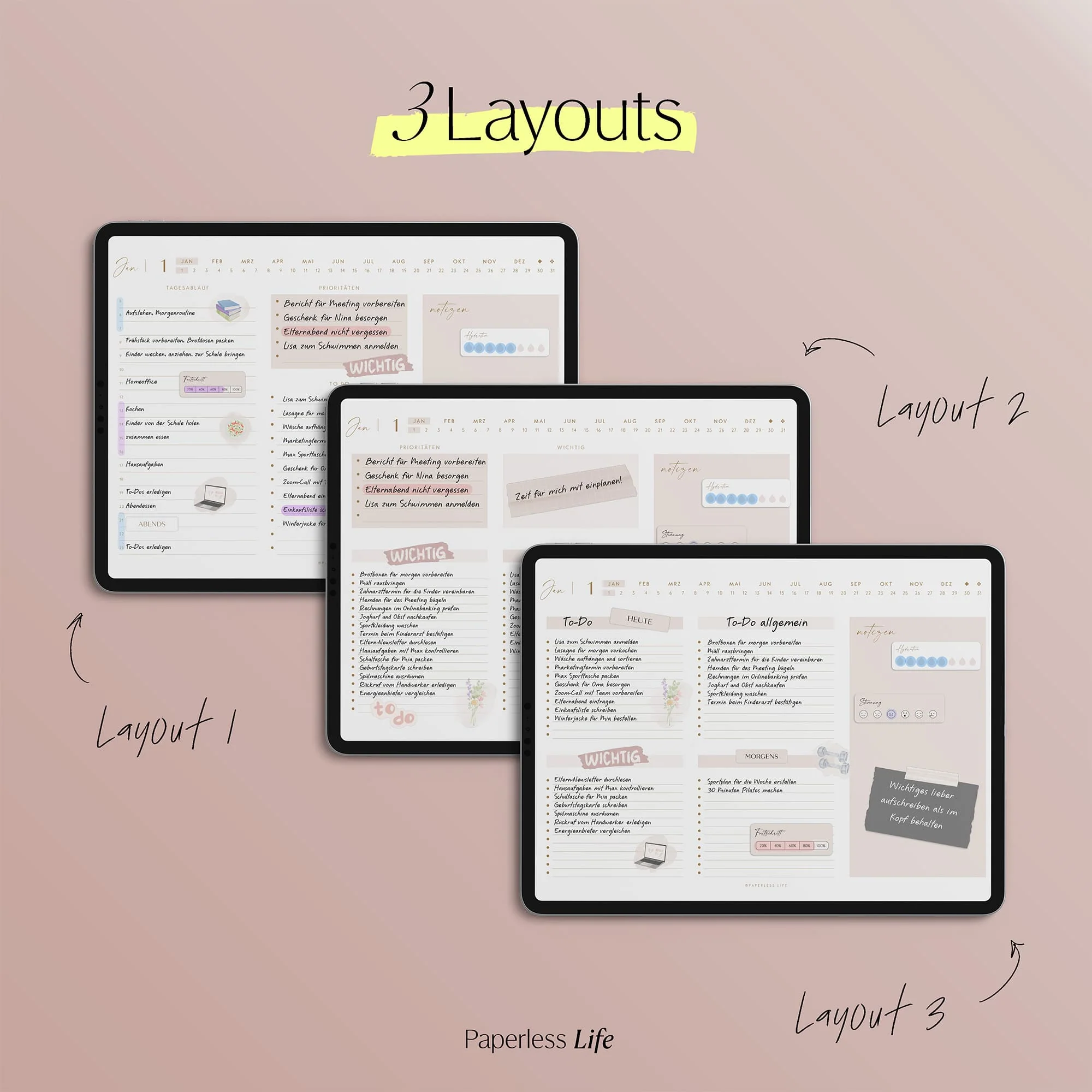 Digitaler To-Do-Planer | Aufgabenplaner - Image 63