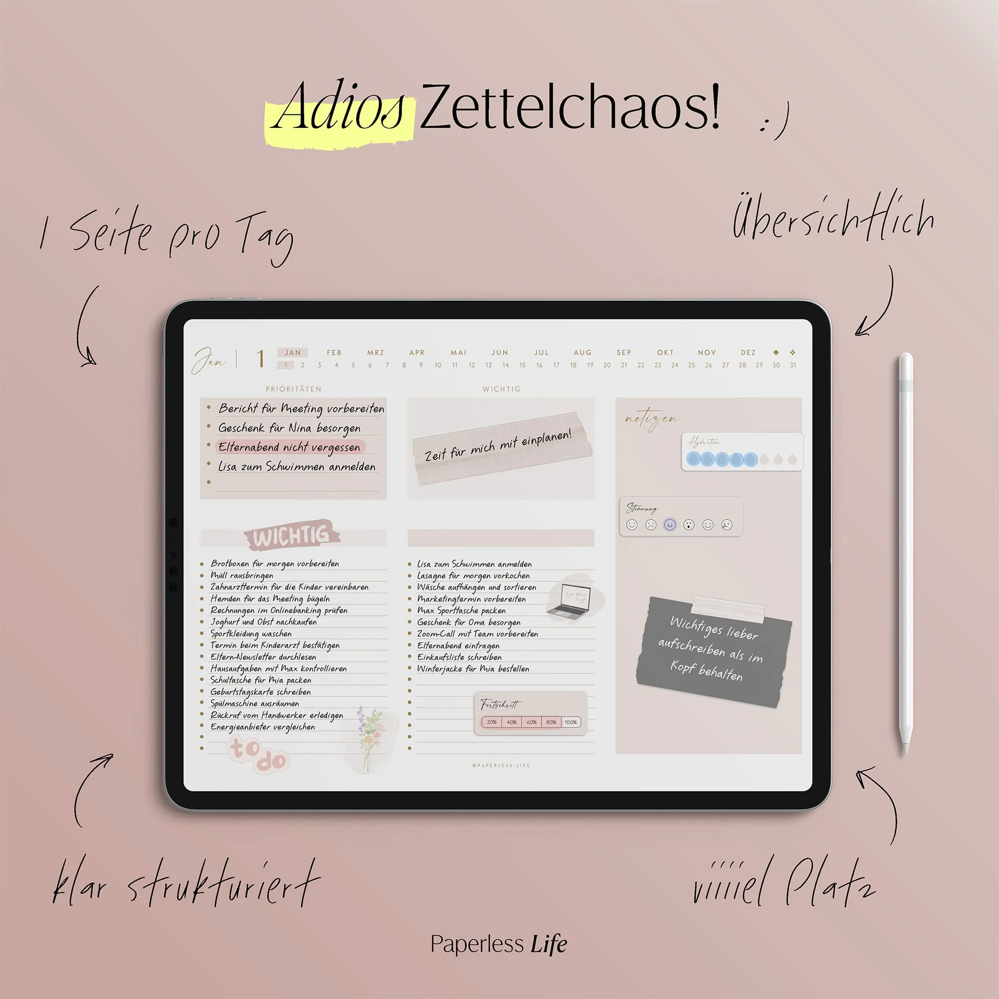 Digitaler To-Do-Planer | Aufgabenplaner - Image 80