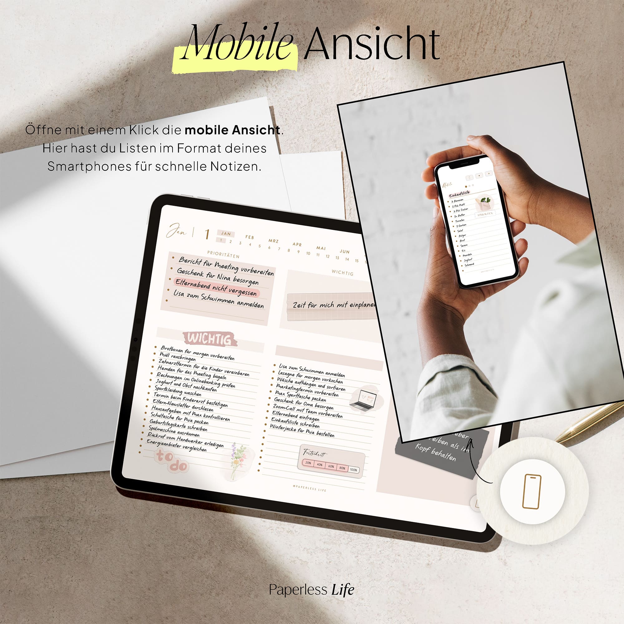 Digitaler To-Do-Planer | Aufgabenplaner - Image 82