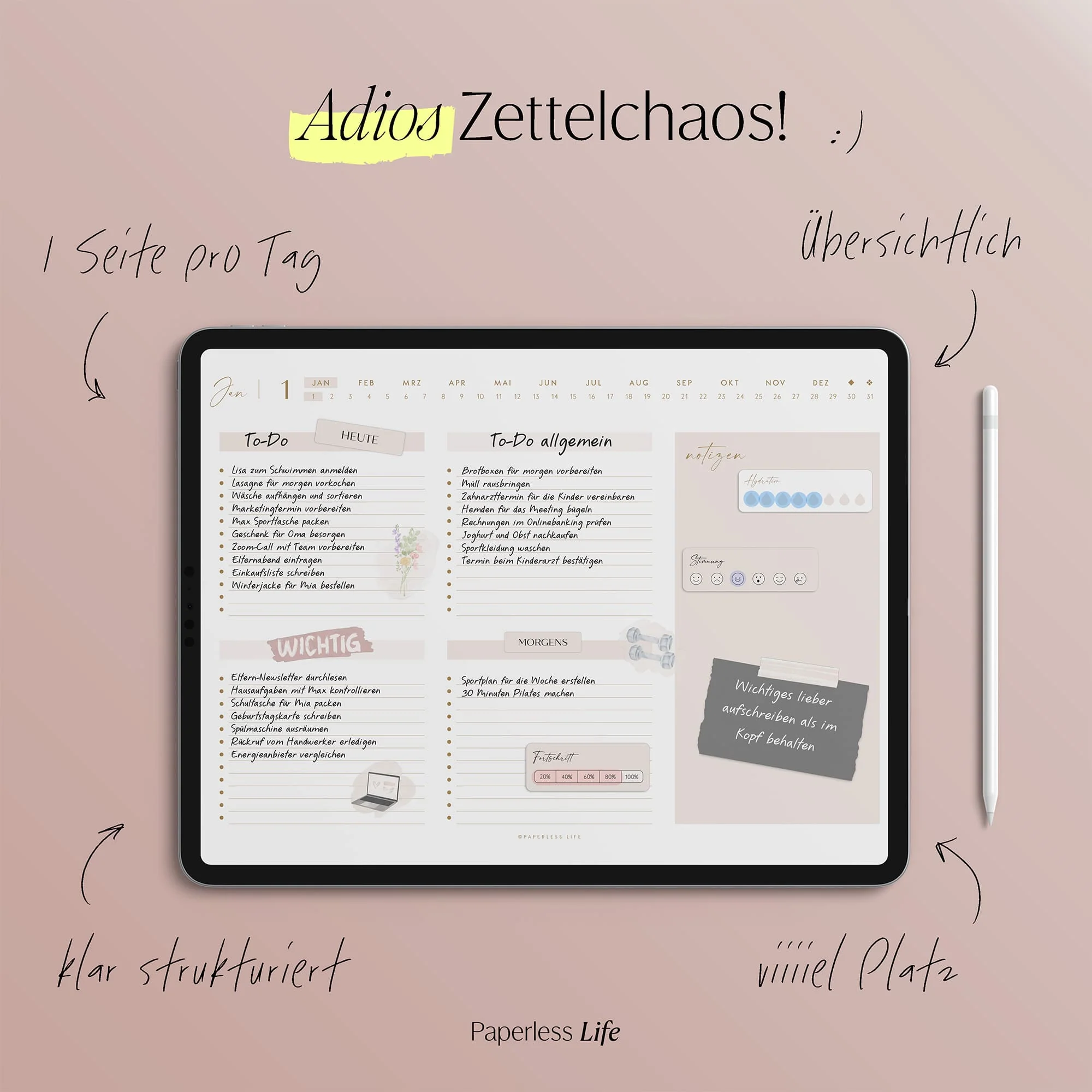 Digitaler To-Do-Planer | Aufgabenplaner - Image 97