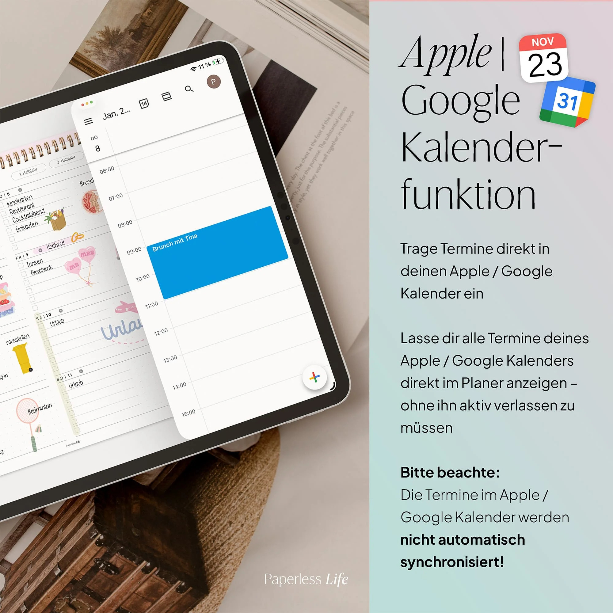 Digitaler Wochenplaner 2026 | Paperless Basics - Image 81