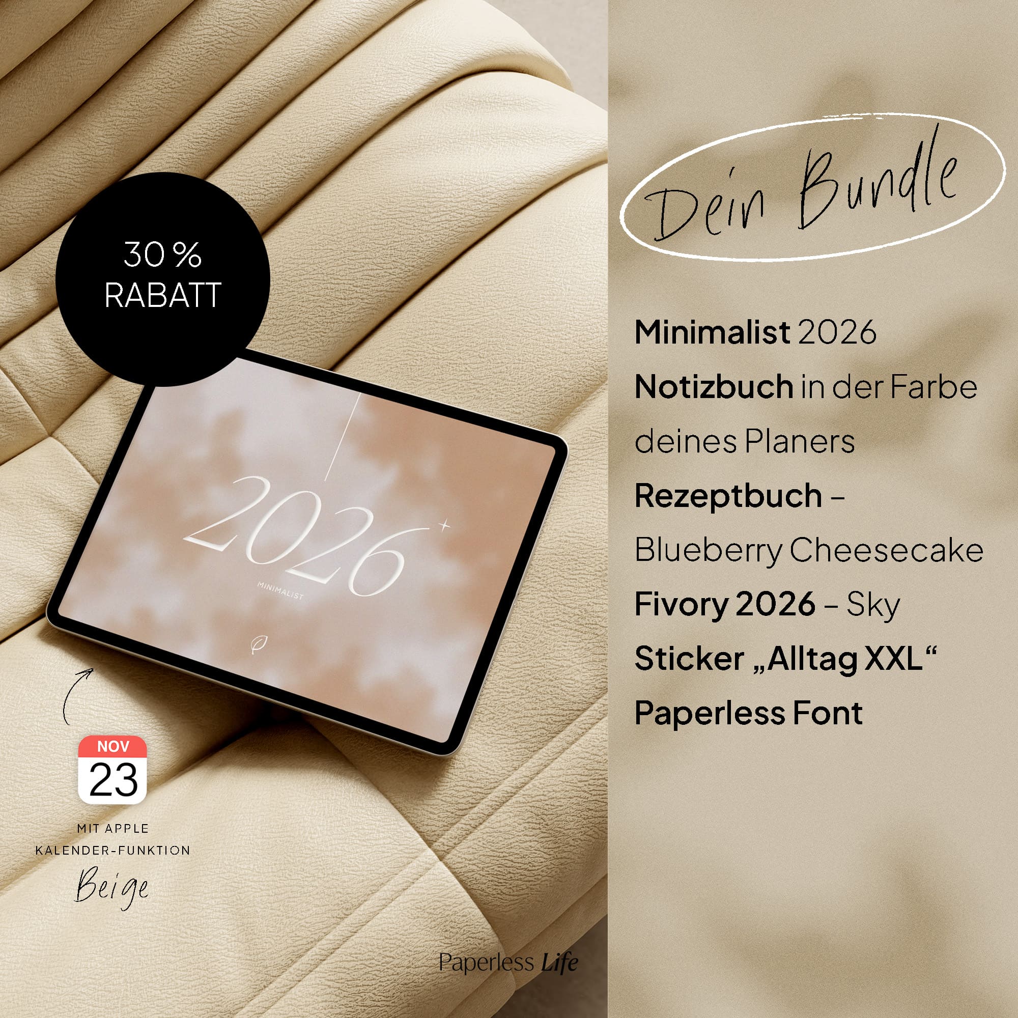 Digitales Expert-Bundle 2026 | Minimalist [nur für Apple] - Image 13