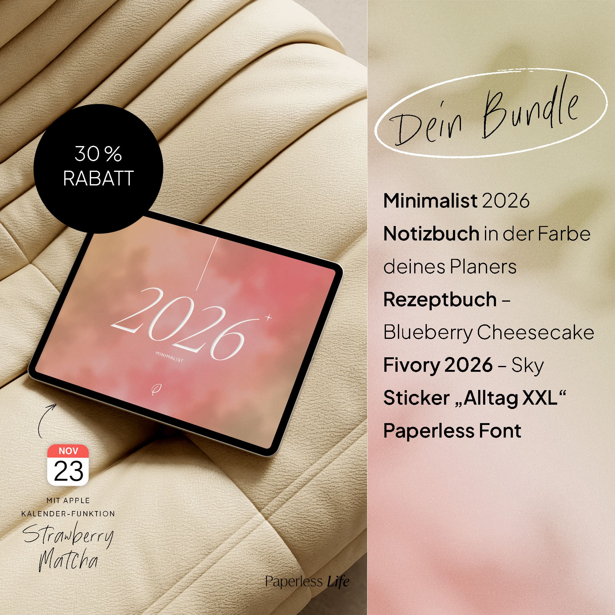 Digitales Expert-Bundle 2026 | Minimalist [nur für Apple] - Image 20