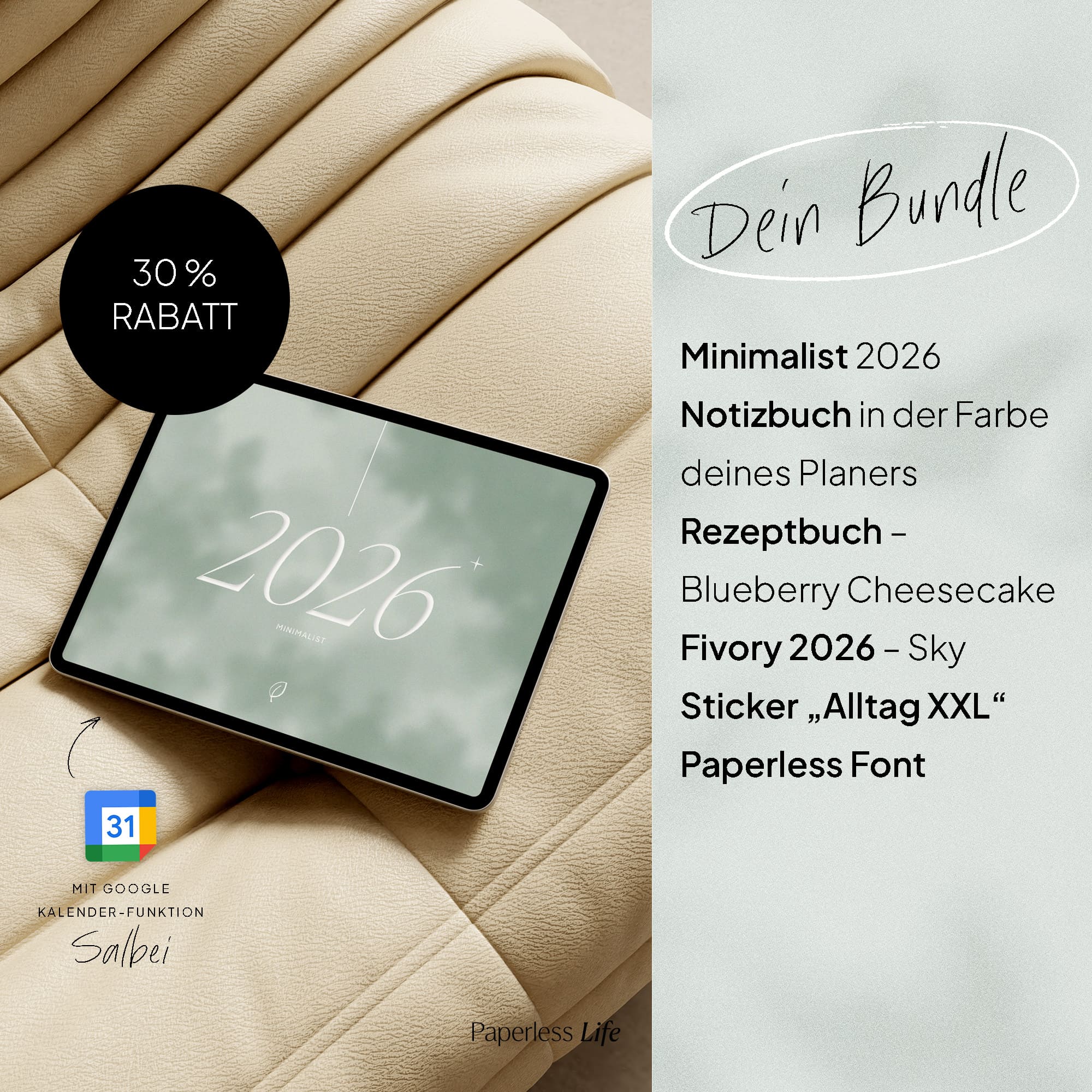 Digitales Expert-Bundle 2026 | Minimalist [nur für Apple] - Image 24
