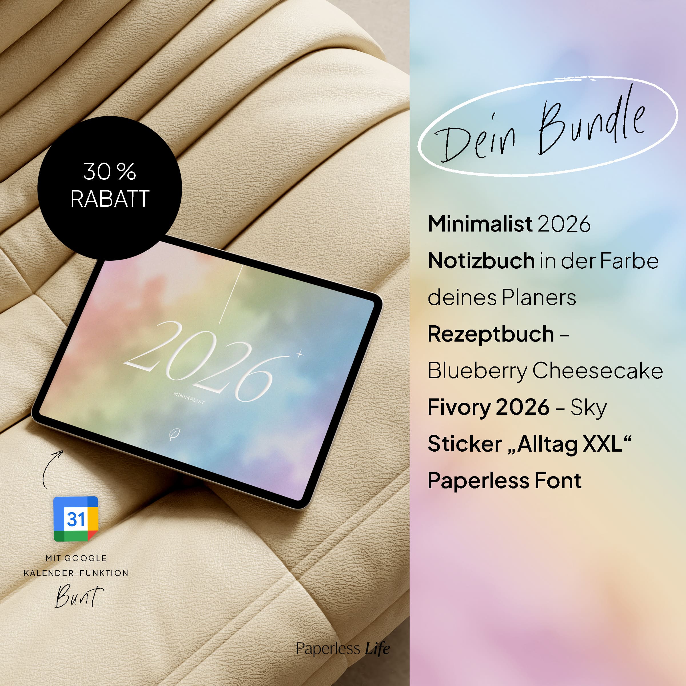 Digitales Expert-Bundle 2026 | Minimalist [nur für Apple] - Image 29