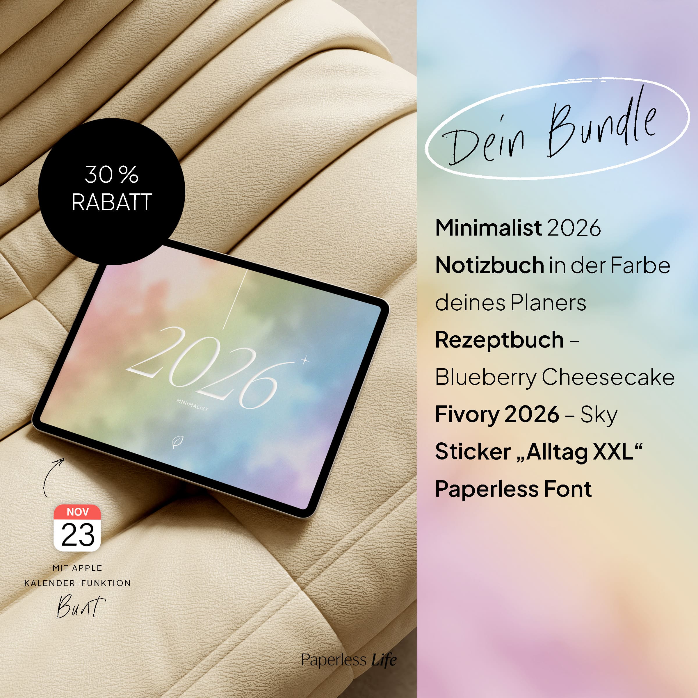 Digitales Expert-Bundle 2026 | Minimalist [nur für Apple] - Image 31