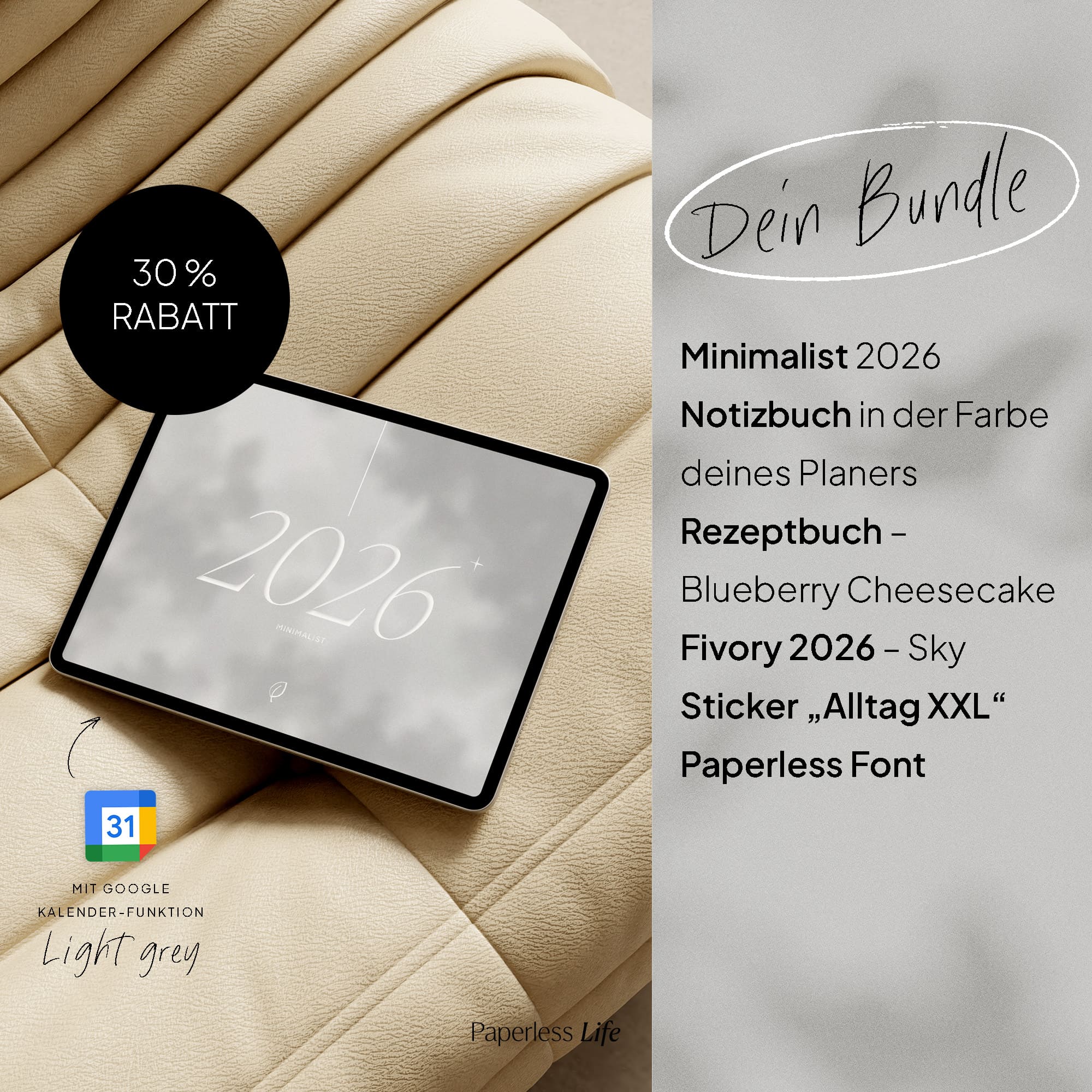 Digitales Expert-Bundle 2026 | Minimalist [nur für Apple] - Image 37