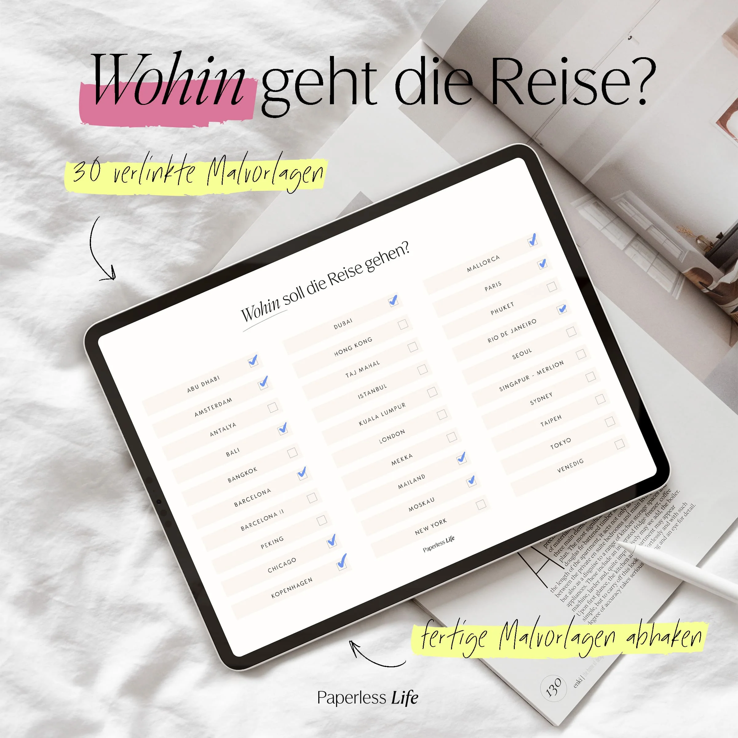 Digitales Malbuch - Einmal um die Welt - Image 3