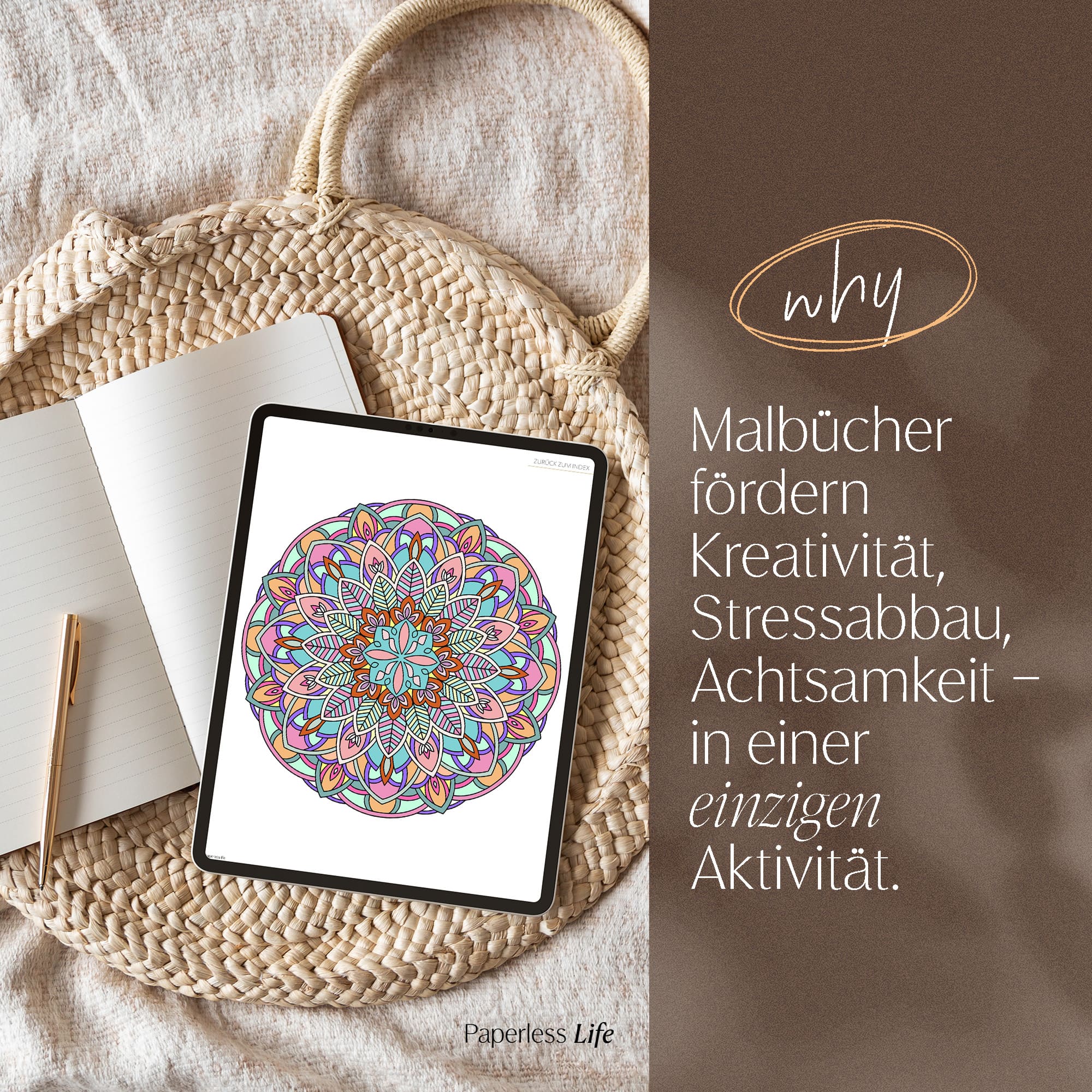 Digitales Malbuch - Mandala - Image 3