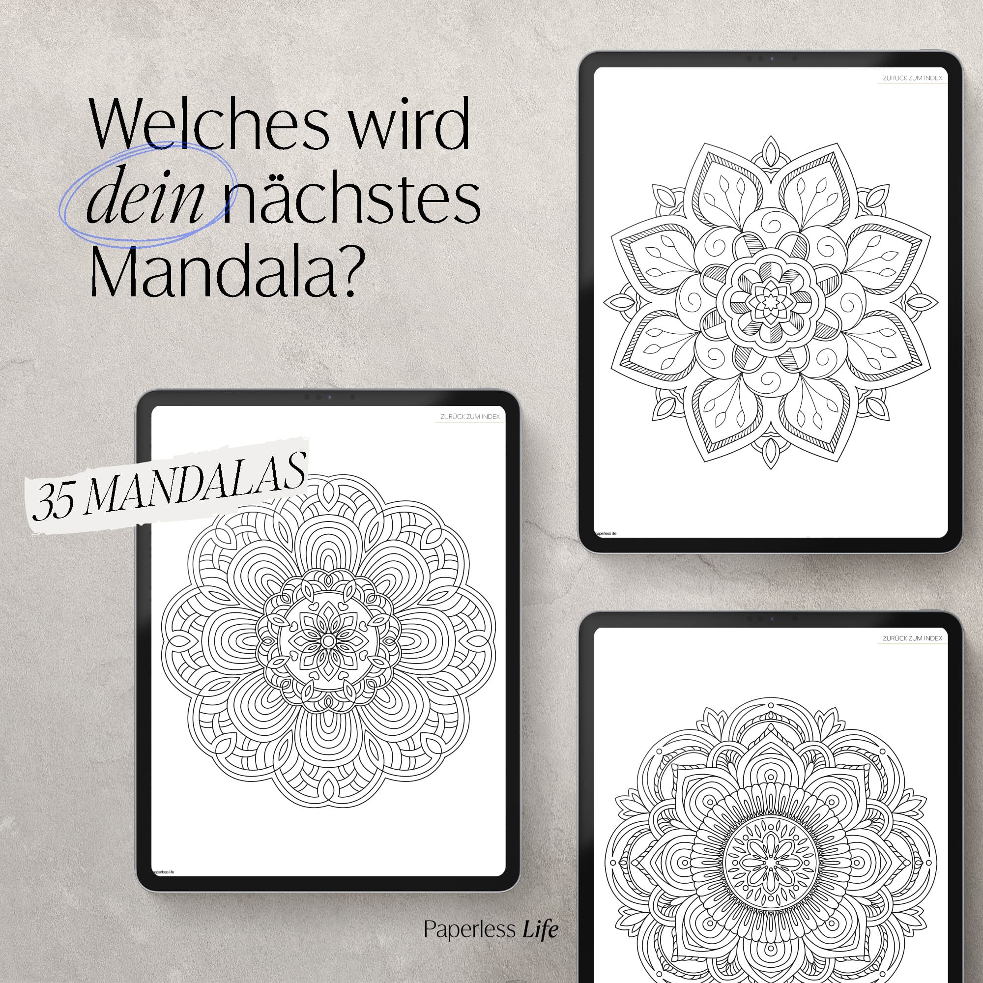 Digitales Malbuch - Mandala - Image 5