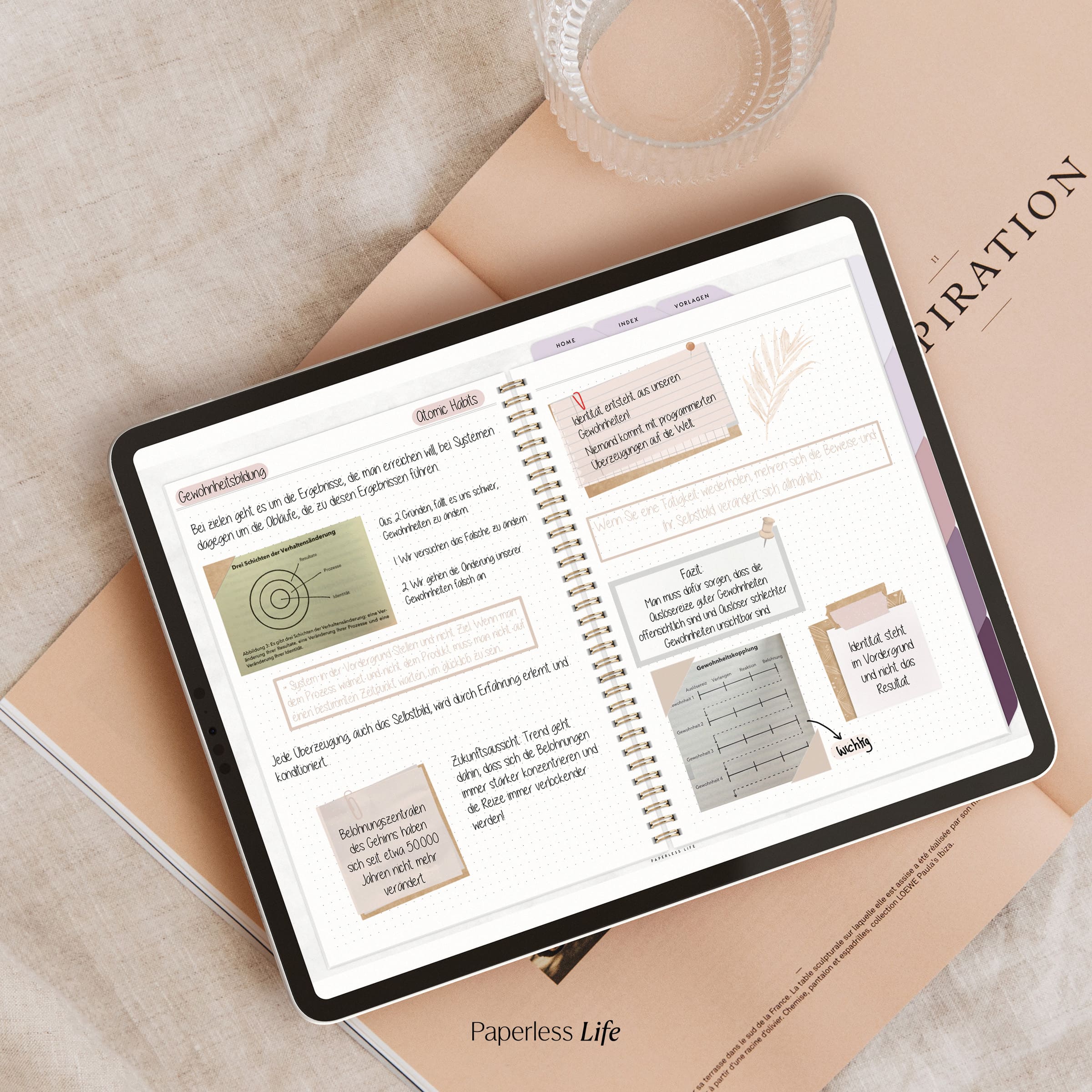 Digitales Notizbuch "Endlich Papierlos" - 5 Reiter - Image 2