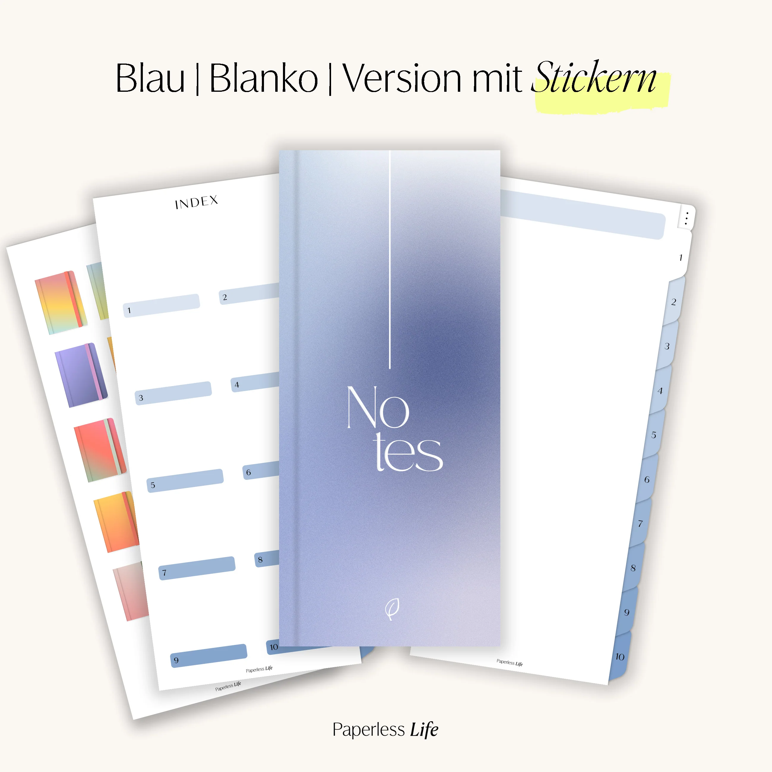 Digitales Notizbuch für den Split View | Optimiert für Goodnotes - Image 15