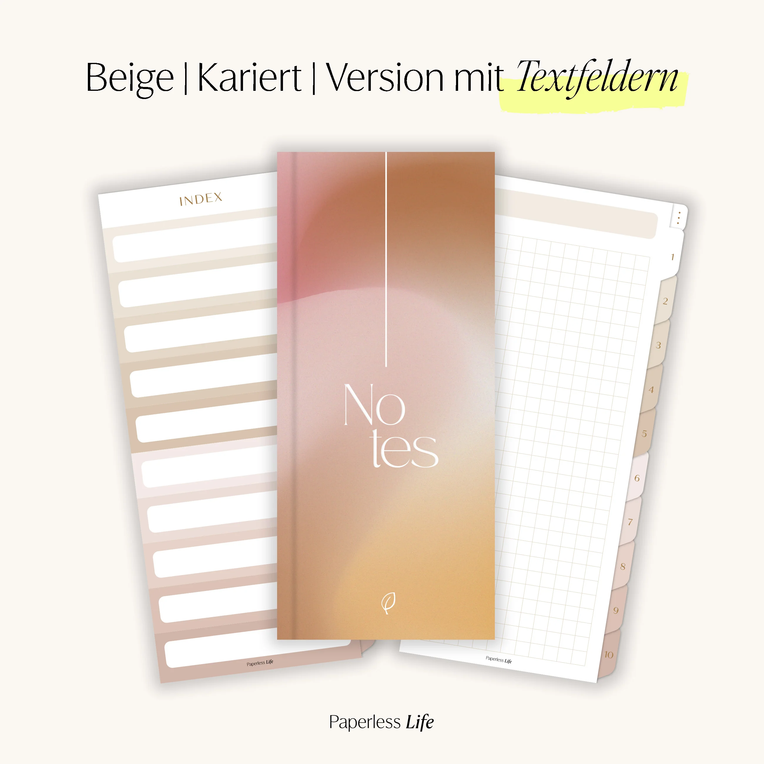 Digitales Notizbuch für den Split View | Optimiert für Goodnotes - Image 33