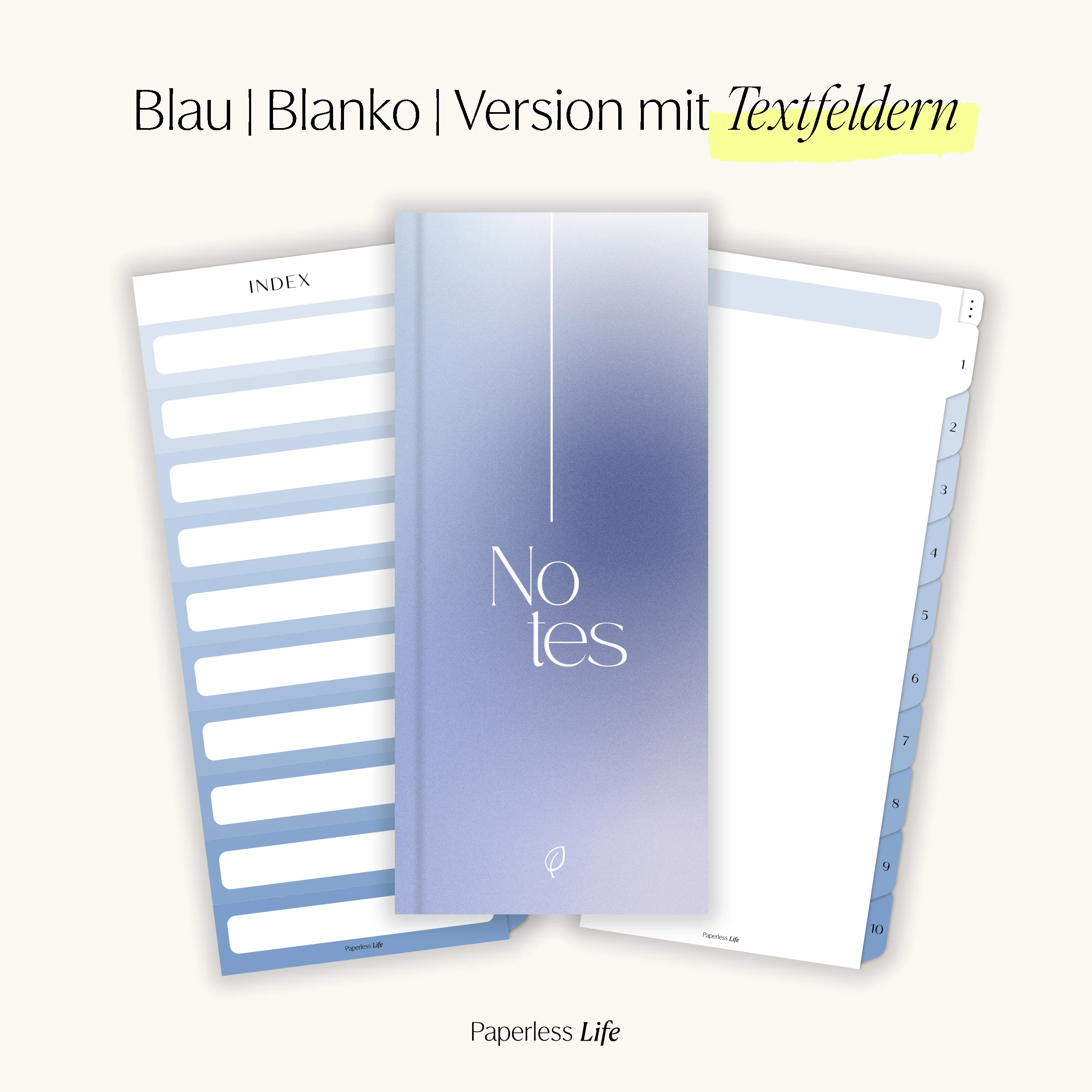 Digitales Notizbuch für den Split View | Optimiert für Goodnotes - Image 35