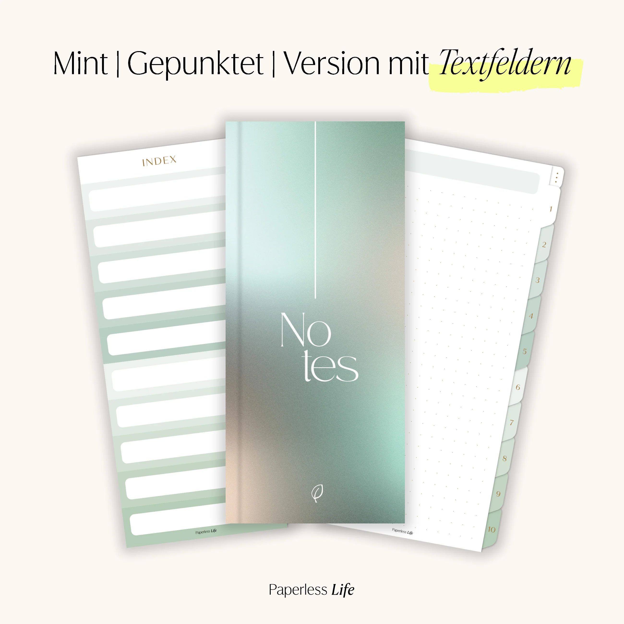 Digitales Notizbuch für den Split View | Optimiert für Goodnotes - Image 40