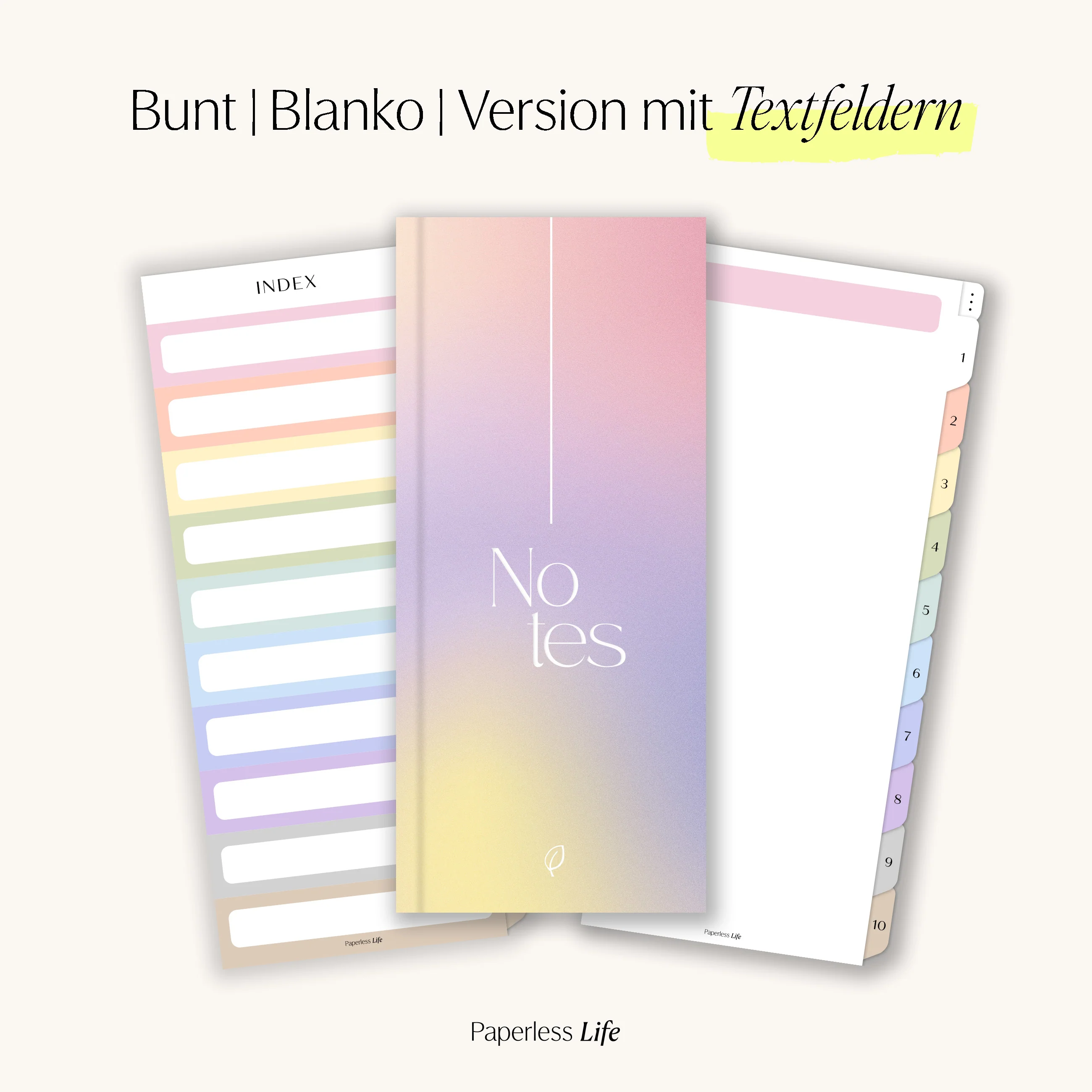 Digitales Notizbuch für den Split View | Optimiert für Goodnotes - Image 43